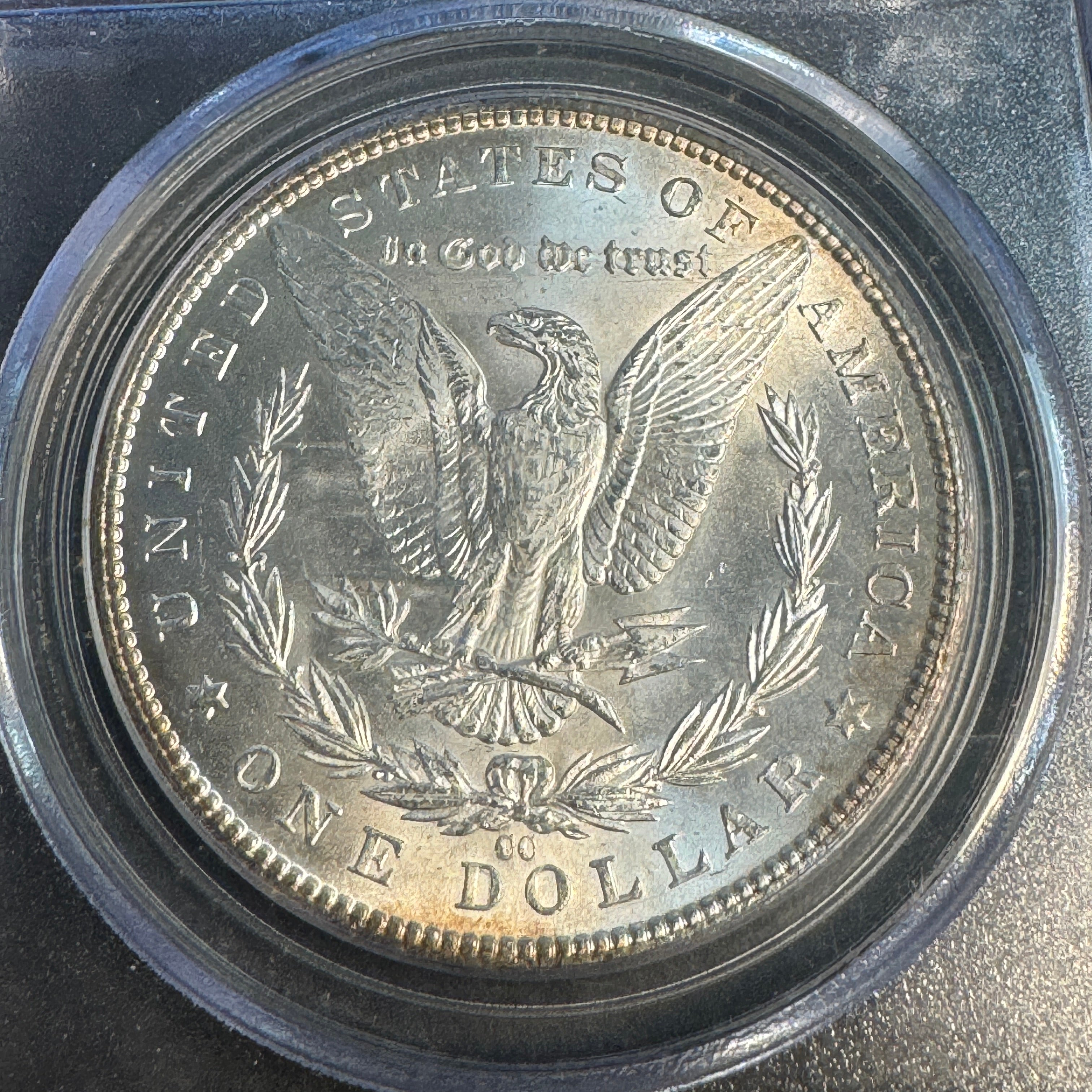 1884-CC Morgan Silver Dollar Carson City US $1, PCGS MS-63