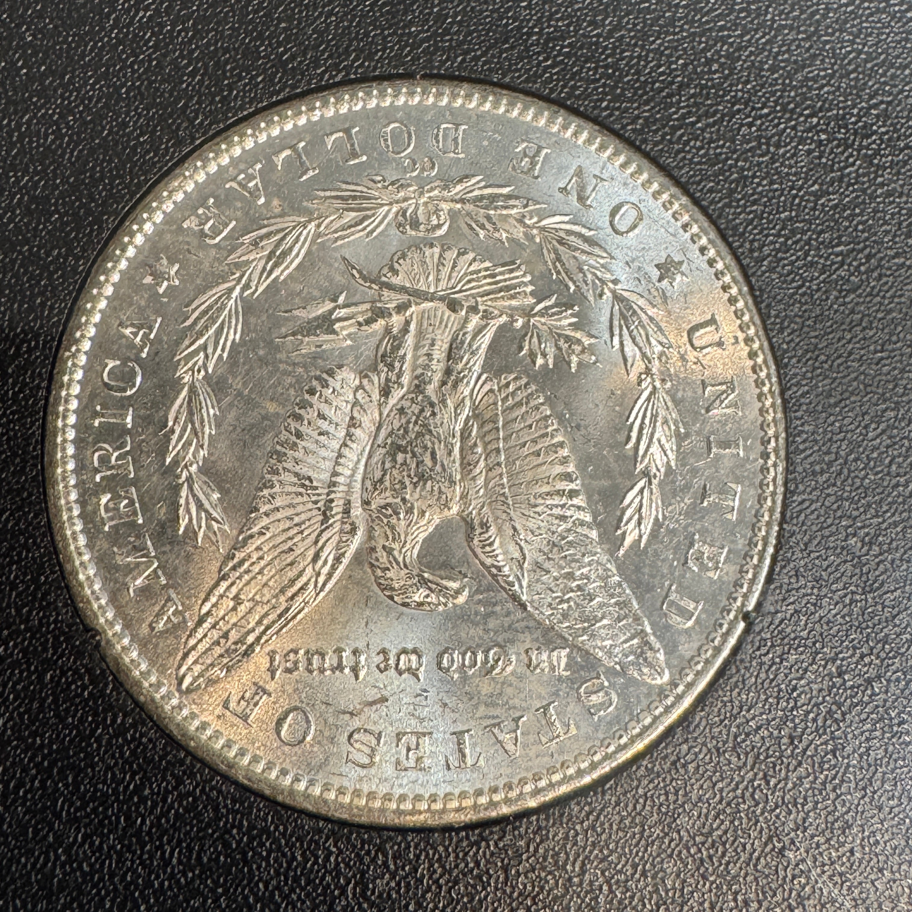 1891-CC Morgan Silver Dollar, Top 100 VAM-3, GSA Hoard / NGC MS-61