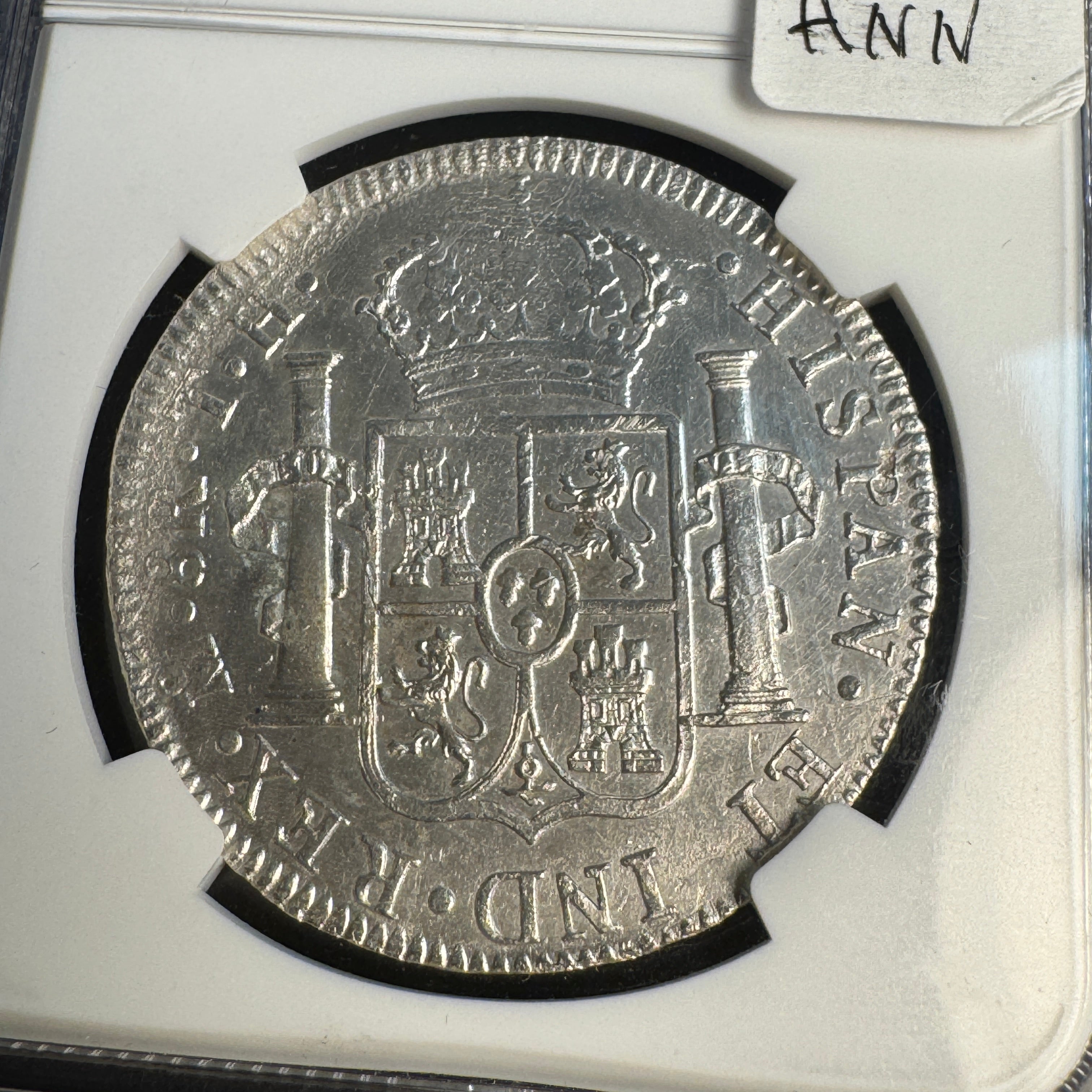 1809 Mo-TH Mexico 8 Reales, Atlantic Sands Shipwreck aka Coconut Wreck, NGC certified