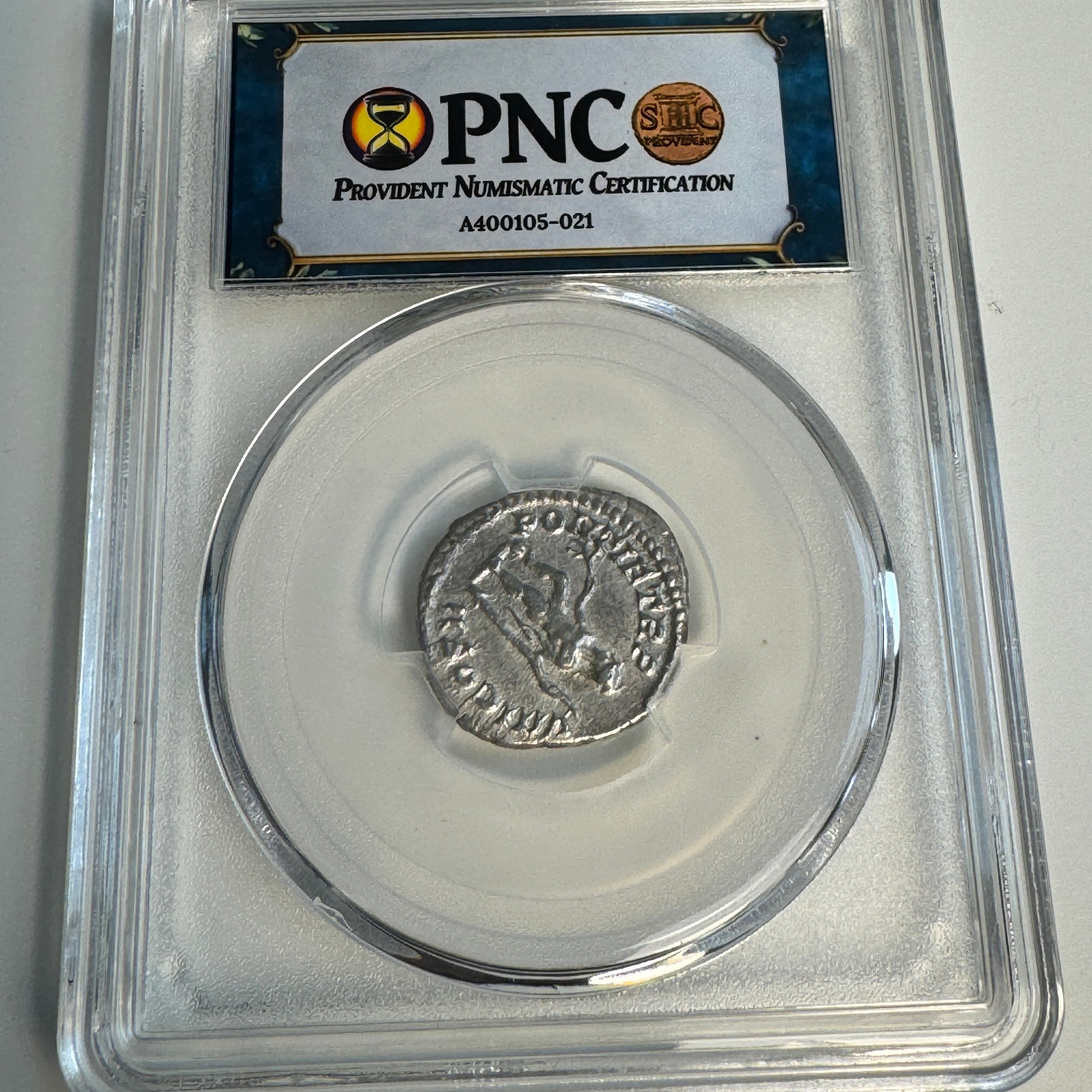 Caracalla (AD 198-217) Roman Empire, AR Denarius, Rx: Mars w/spear, RIC-80B, PNC AU