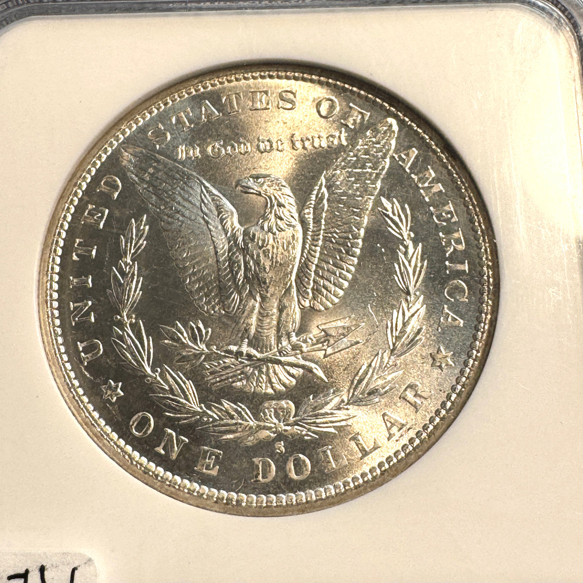 1881-S Morgan Silver Dollar NGC MS-66 Green CAC