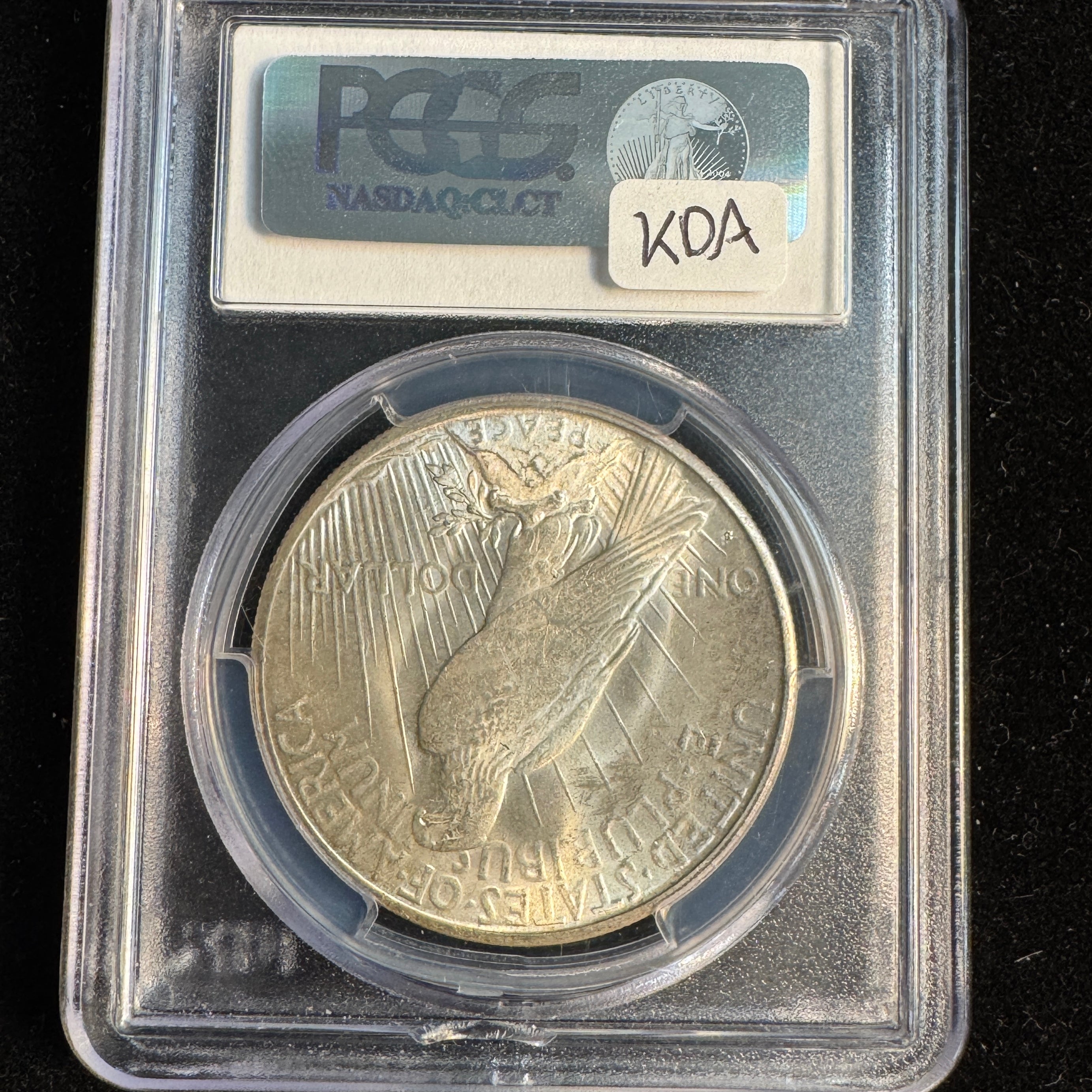 1925-S Peace Silver Dollar $1, PCGS MS-63