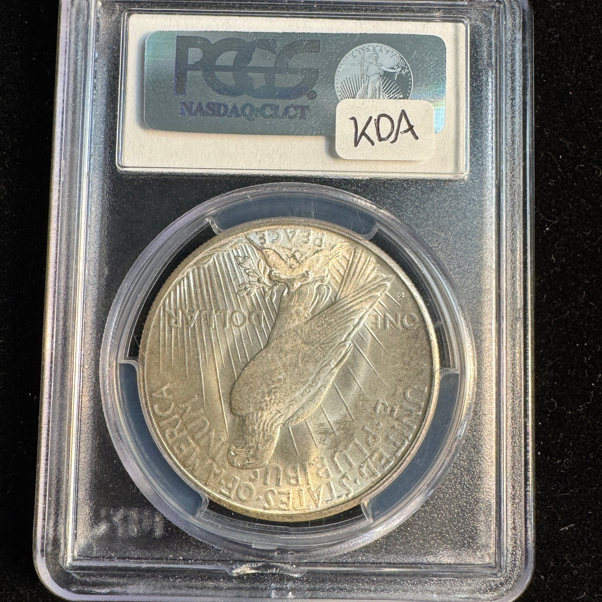 1925-S Peace Silver Dollar $1, PCGS MS-63