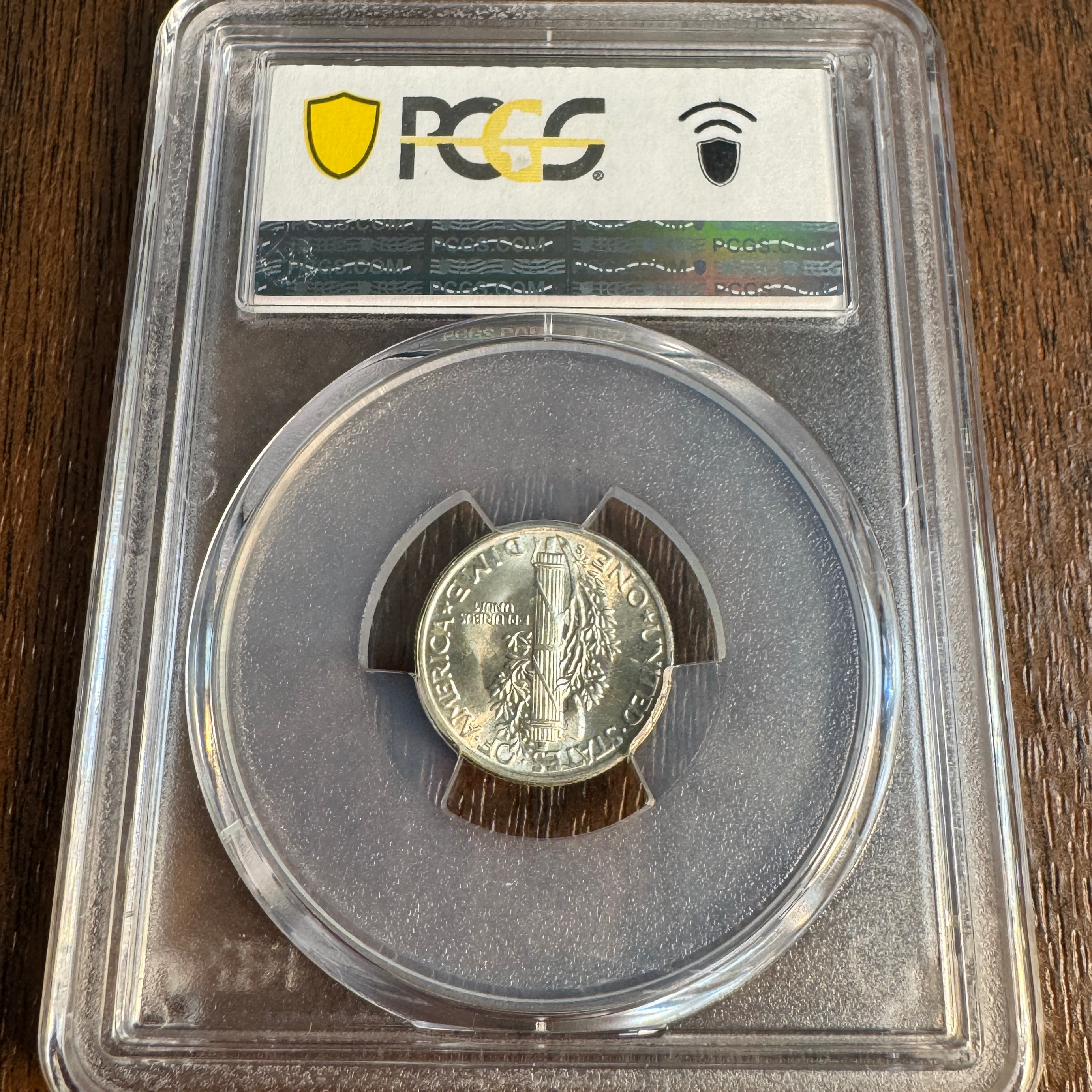 1945-S Mercury Dime 10c, PCGS MS-66
