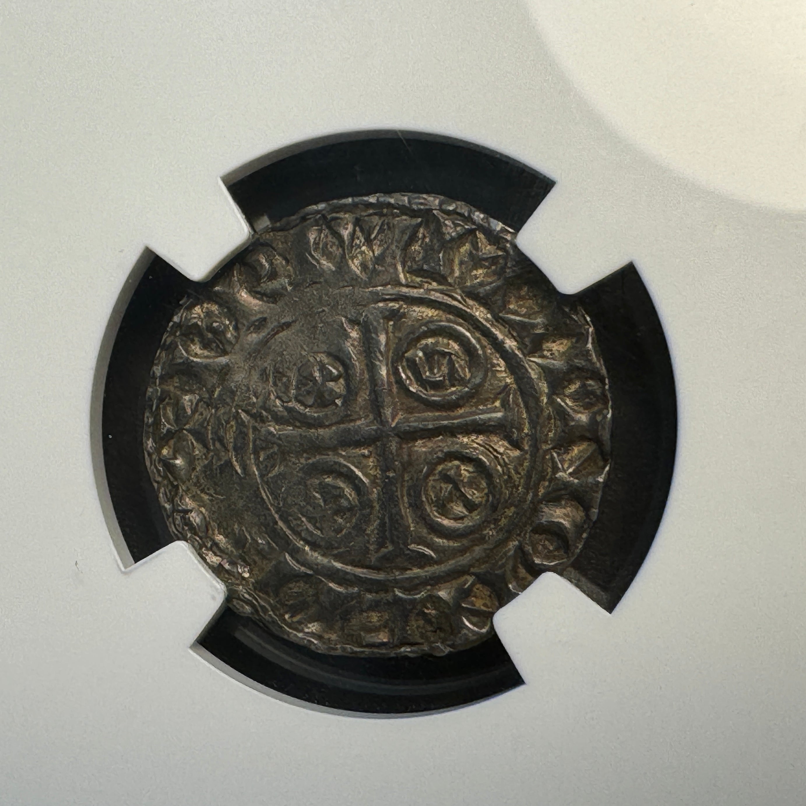 (1066-87) William I “the Conqueror” England AR Penny, Sp#1257, NGC XF-45 🏴󠁧󠁢󠁥󠁮󠁧󠁿