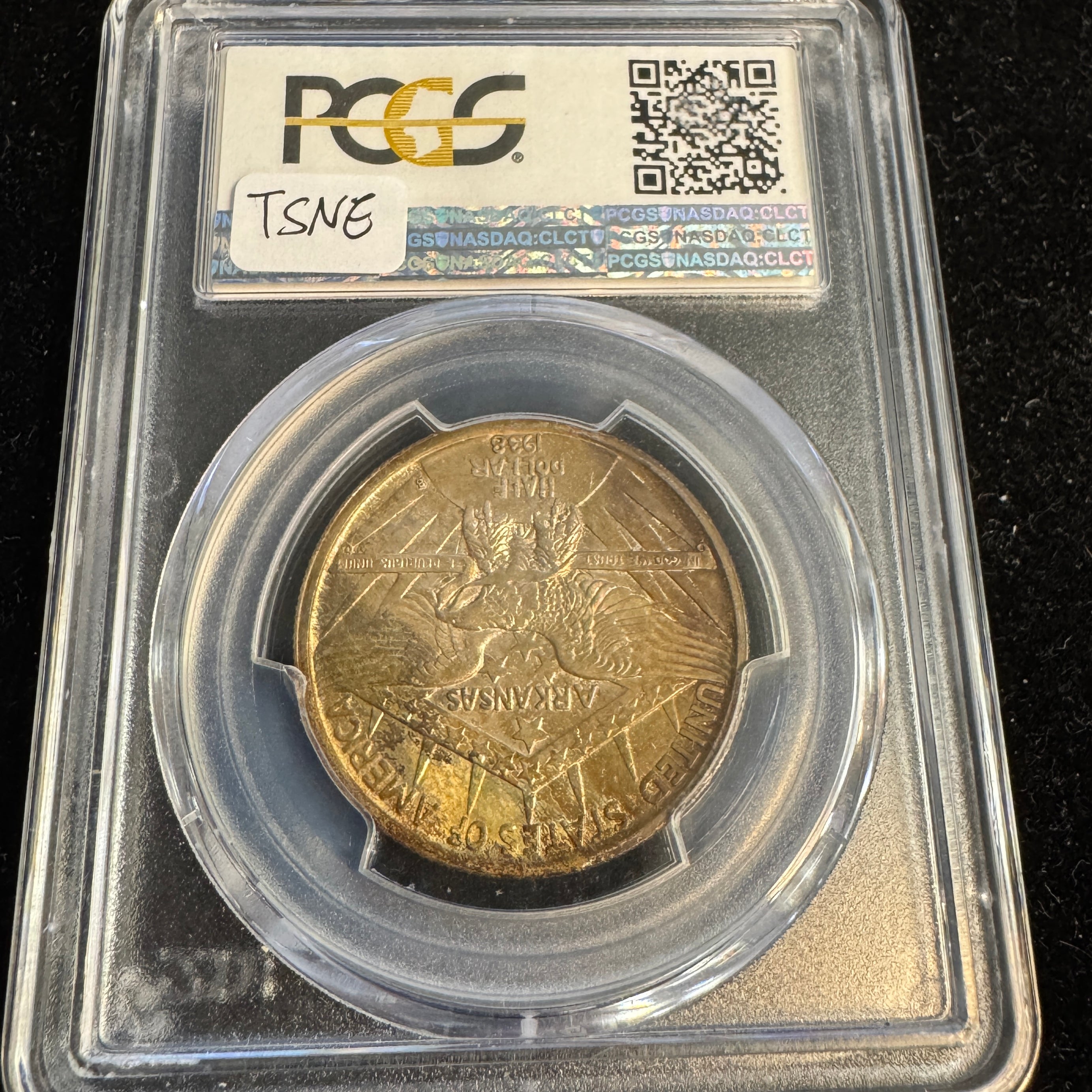 1938-S Arkansas Commemorative Half Dollar, PCGS MS-66