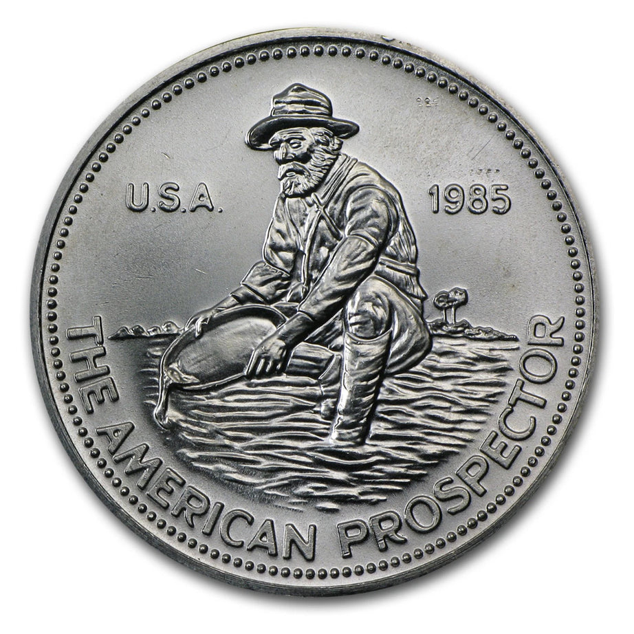 1985 Engelhard Prospector 1oz 999 Silver Round, Eagle Reverse - Classic!