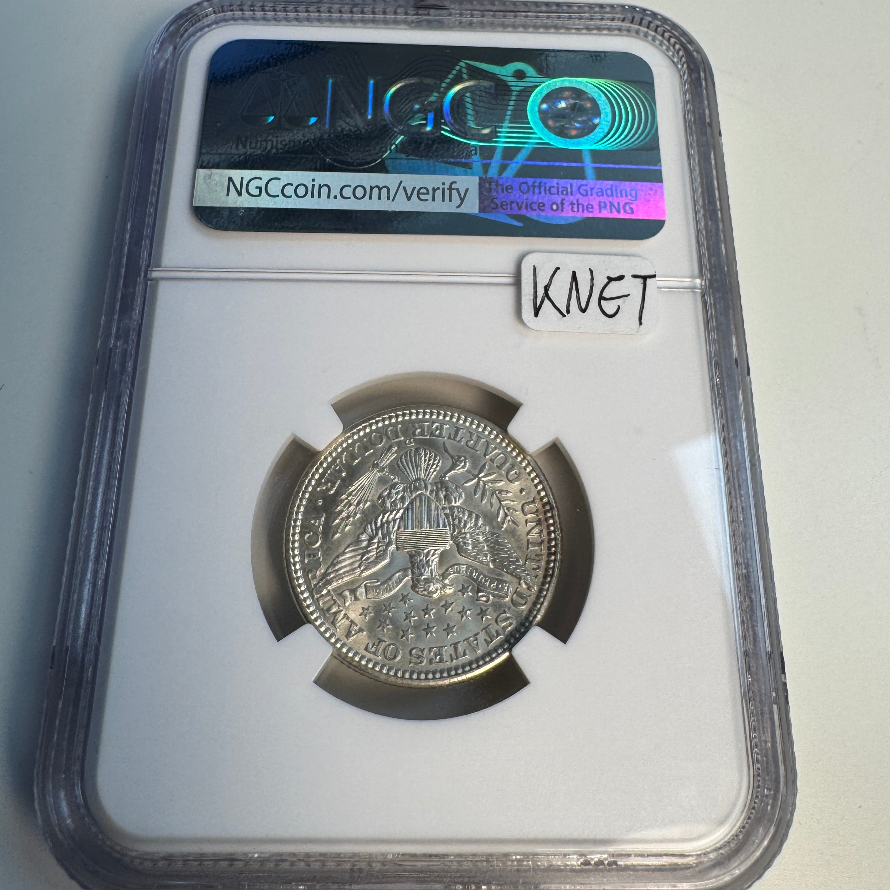 1915-D Barber Quarter 25c, NGC MS-62