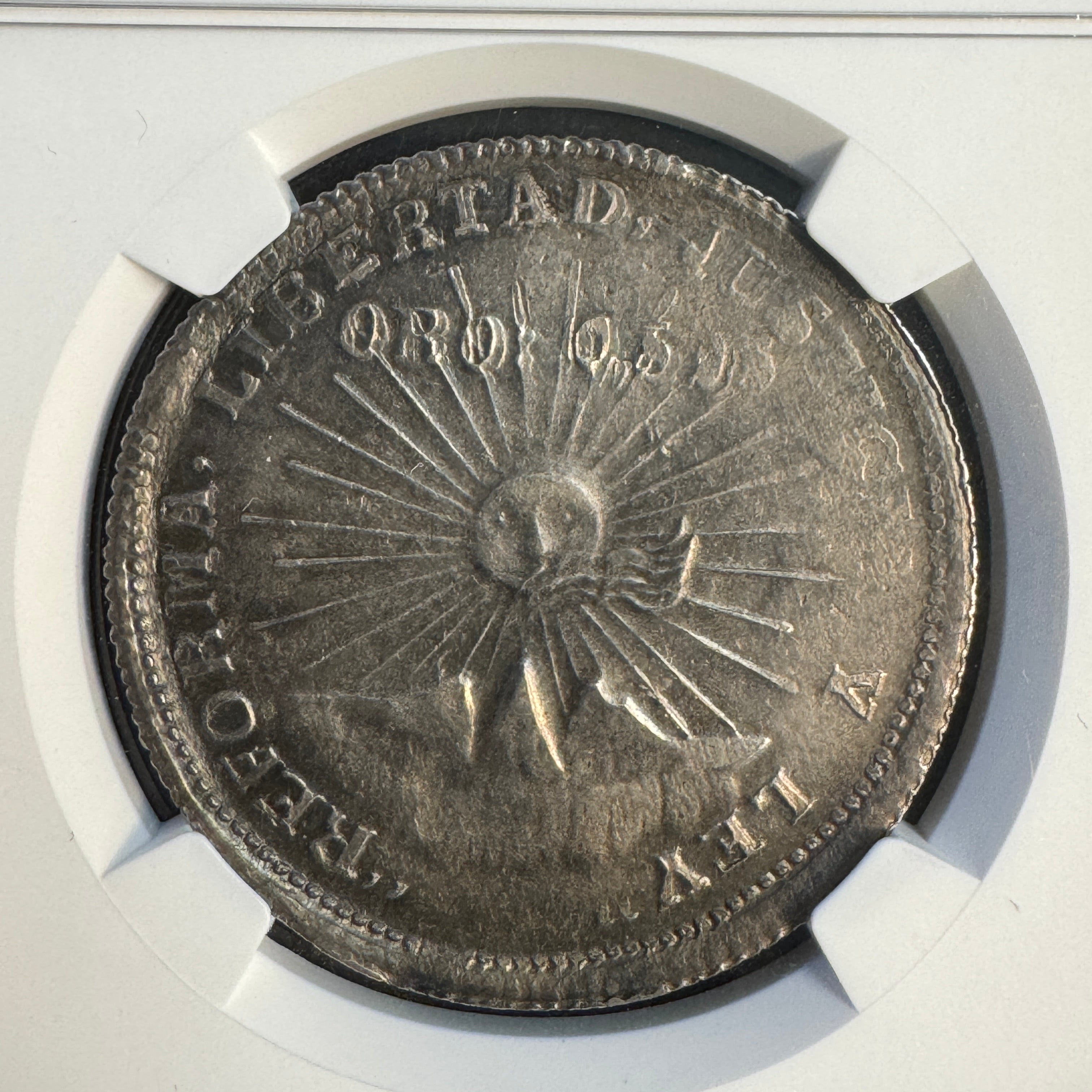 1914 GRO Mexico Guerrero 2 Pesos, MS-61