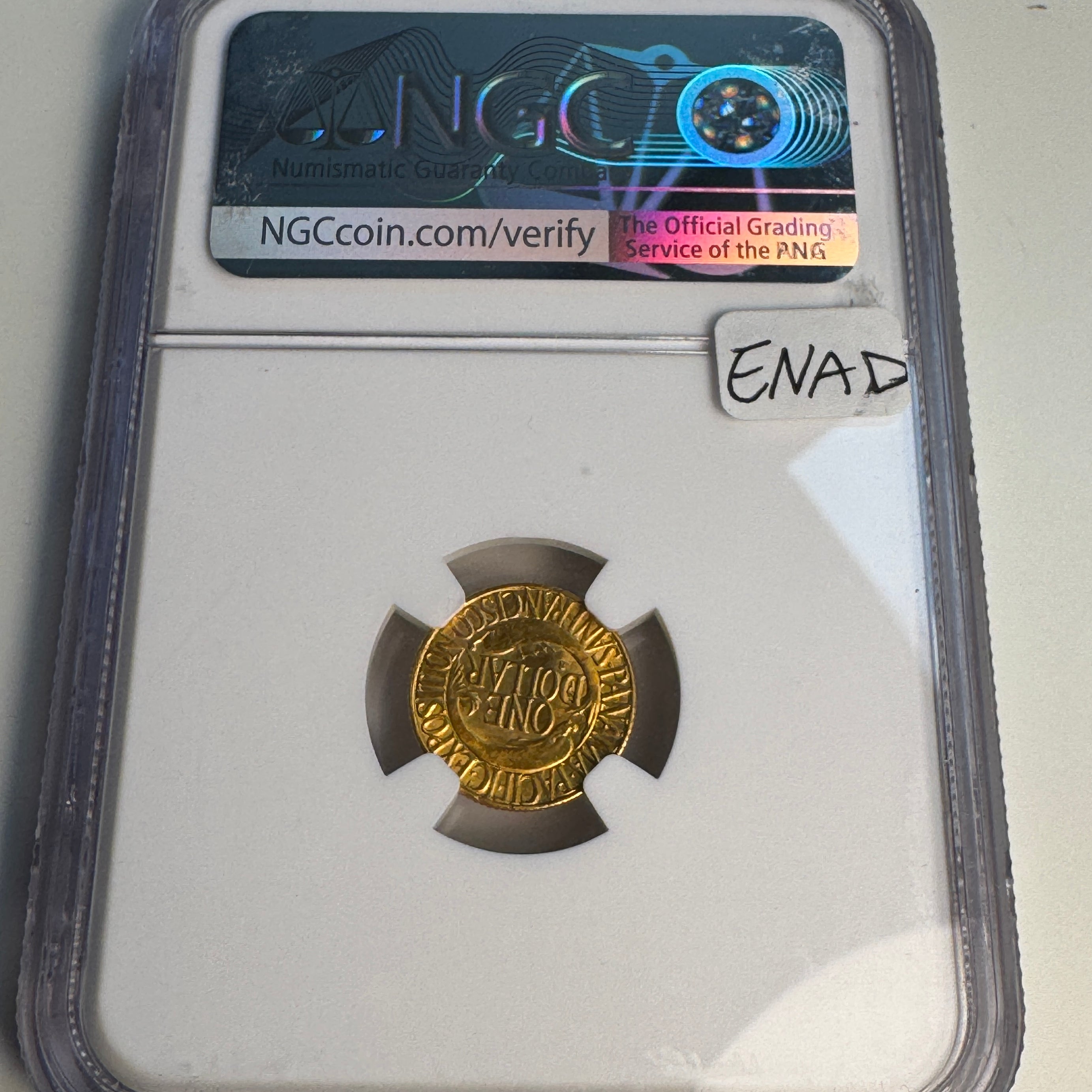 1915-S Panama-Pacific Expo $1 Gold Dollar, NGC MS-65