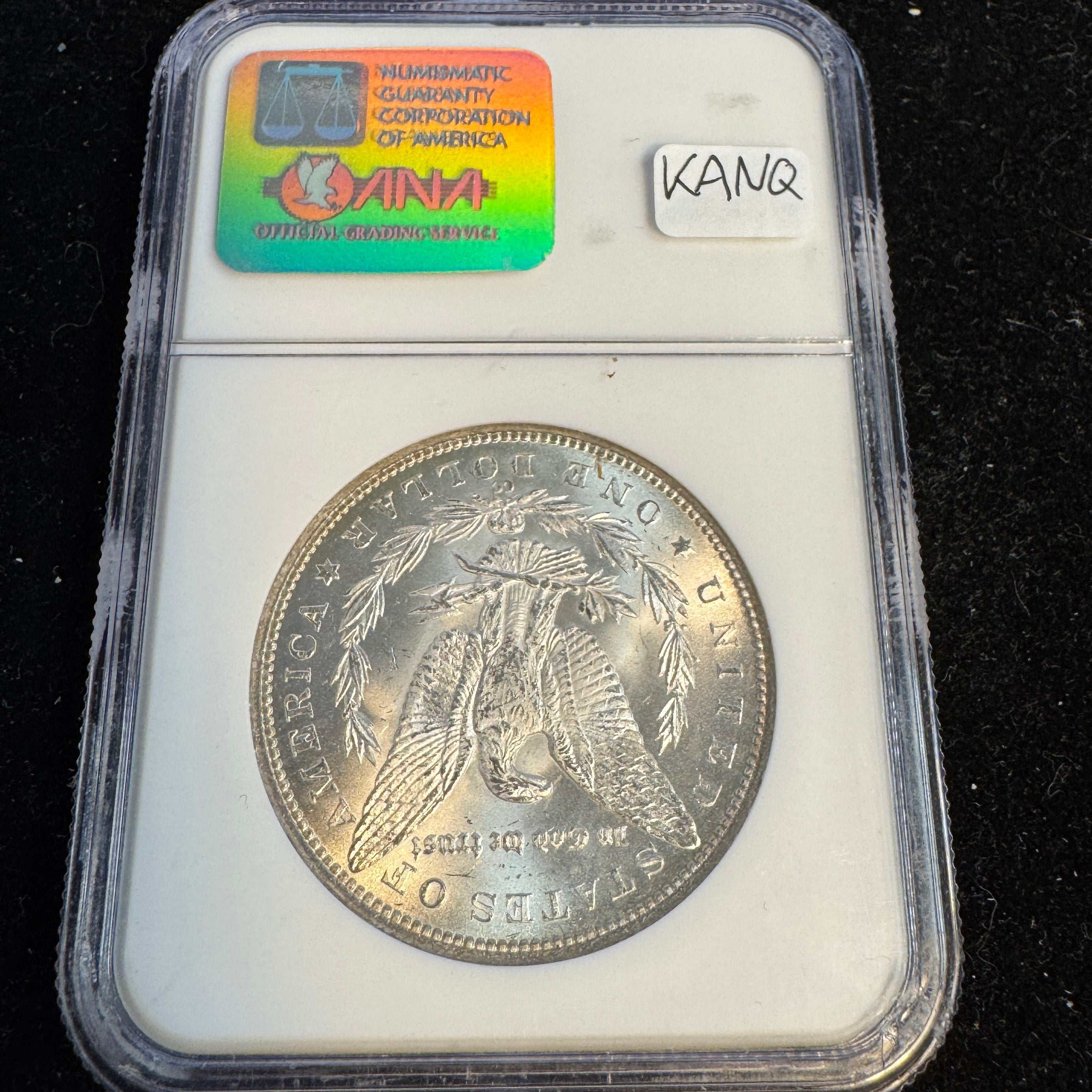 1884-CC Morgan Silver Dollar, NGC MS-64