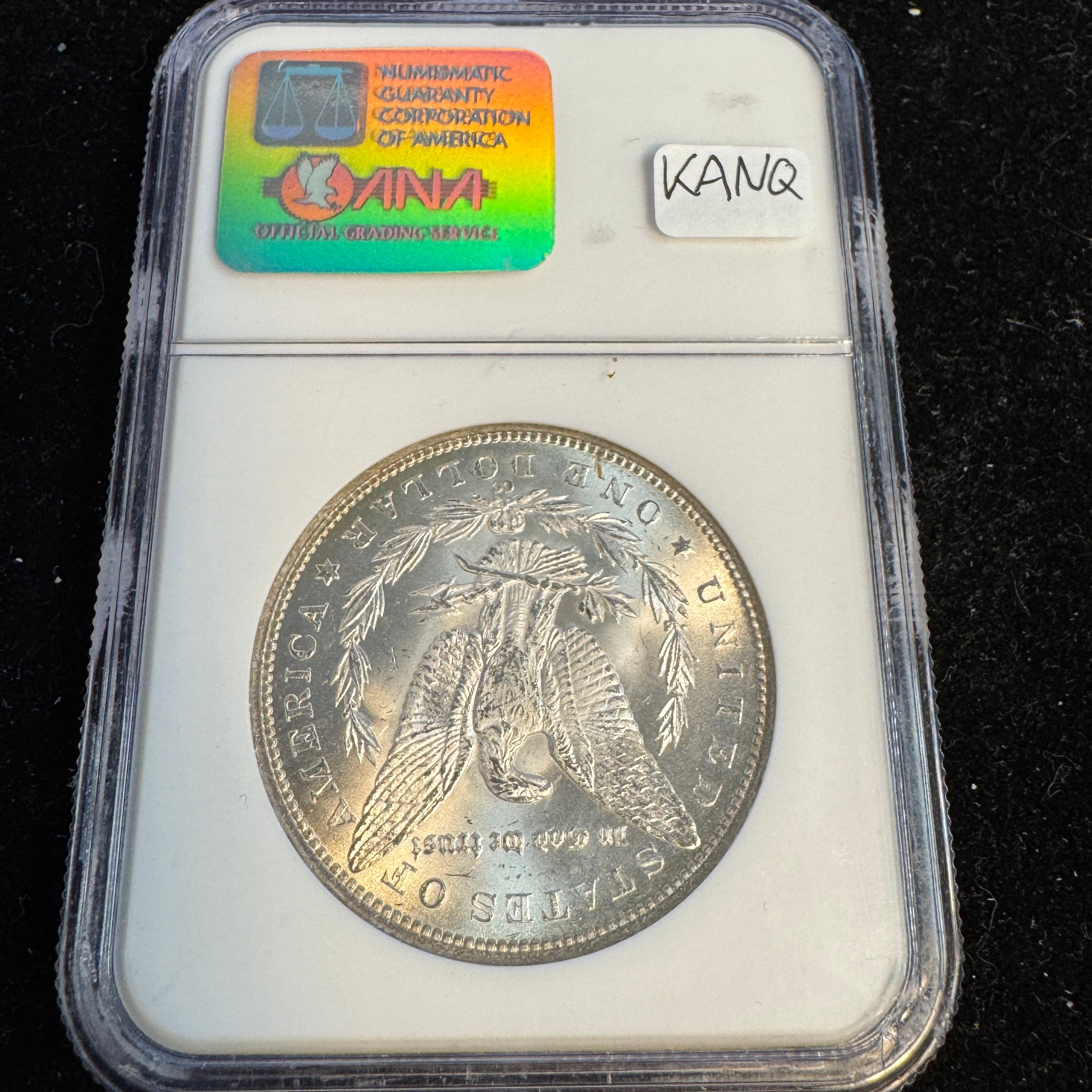 1884-CC Morgan Silver Dollar, NGC MS-64