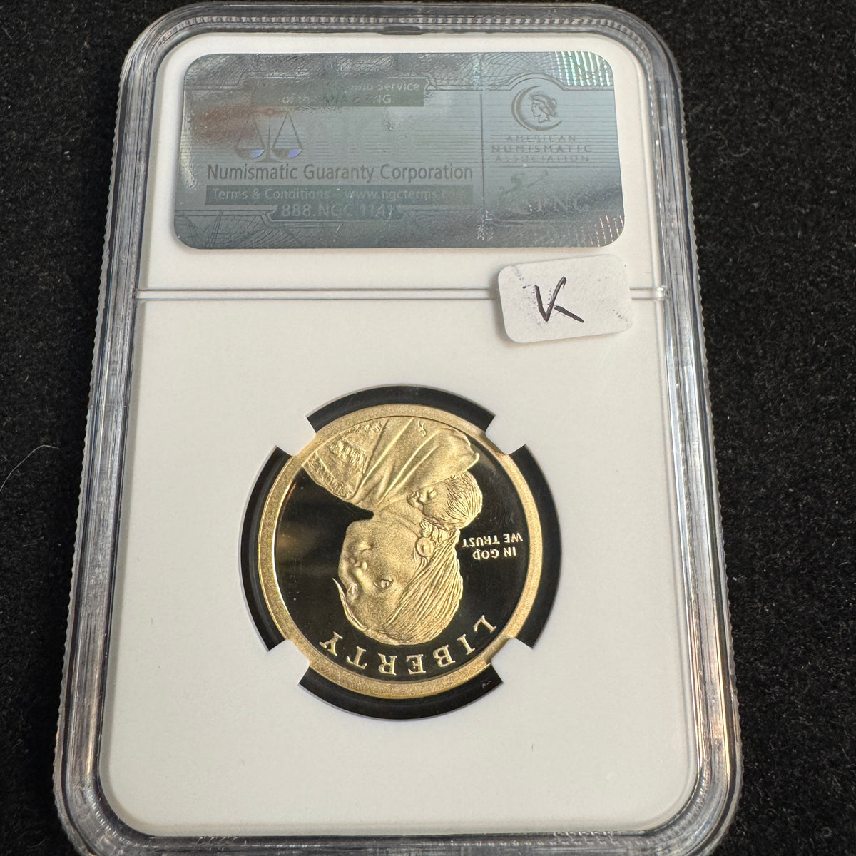 2014-S Proof Sacagawea $1 - Native Hospitality Type, NGC PF-70 Ultra Cameo