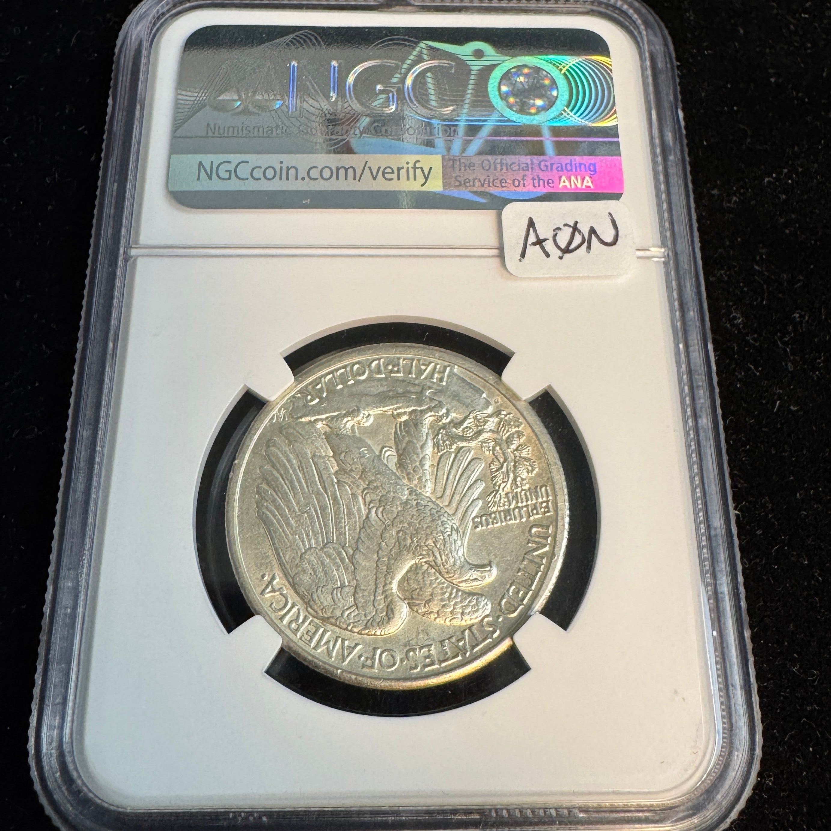 1929-D Walking Liberty Half Dollar, NGC MS-63