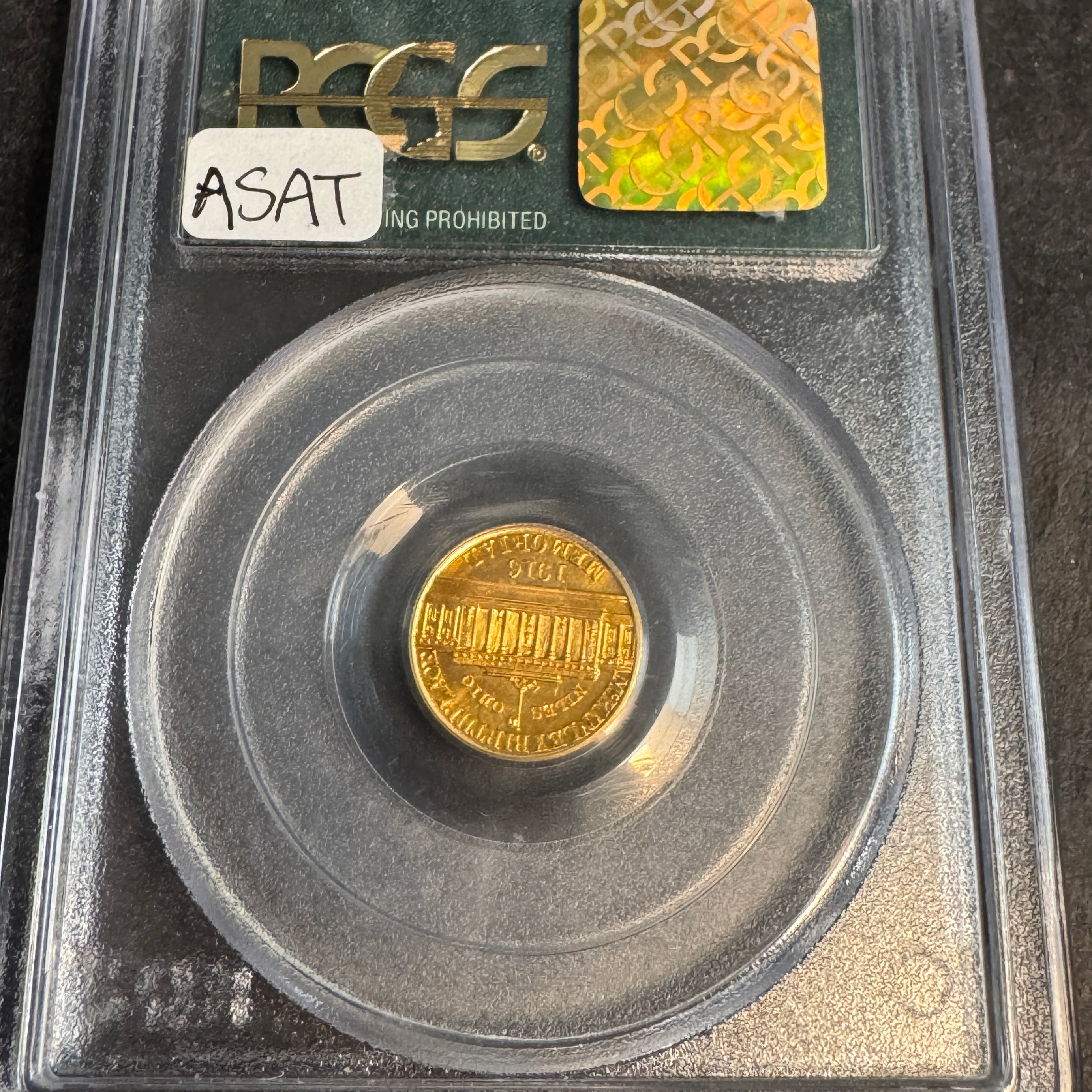 1916 McKinley Memorial $1 Gold, OGH PCGS MS-64