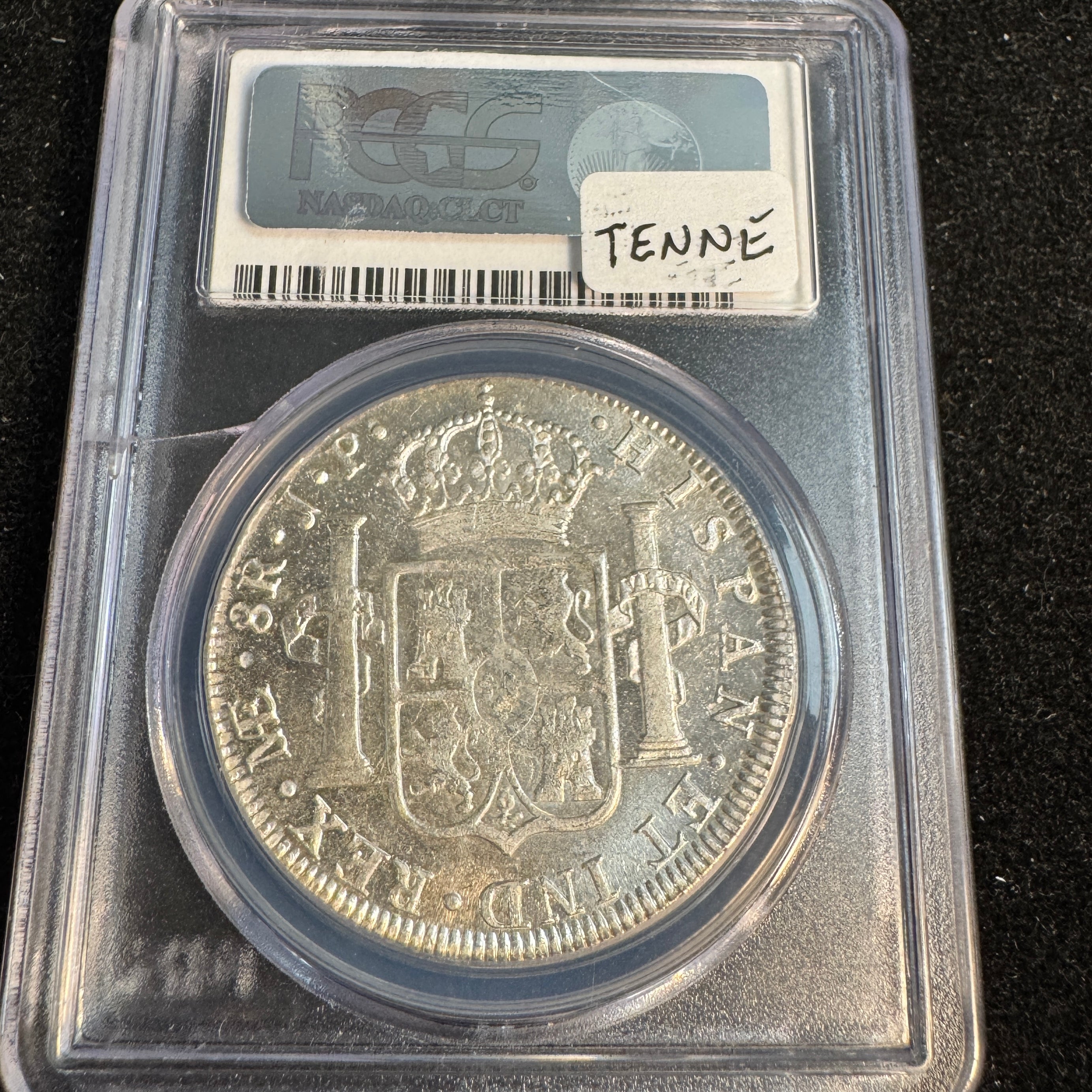 1807 Lima-JP Spanish Empire Peru 8 Reales, Charles IV, PCGS MS-62