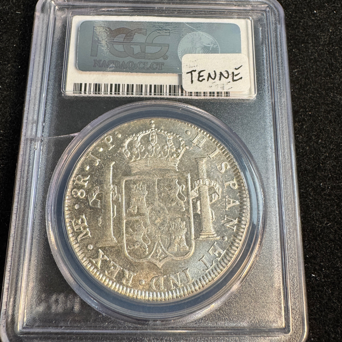 1807 Lima-JP Spanish Empire Peru 8 Reales, Charles IV, PCGS MS-62