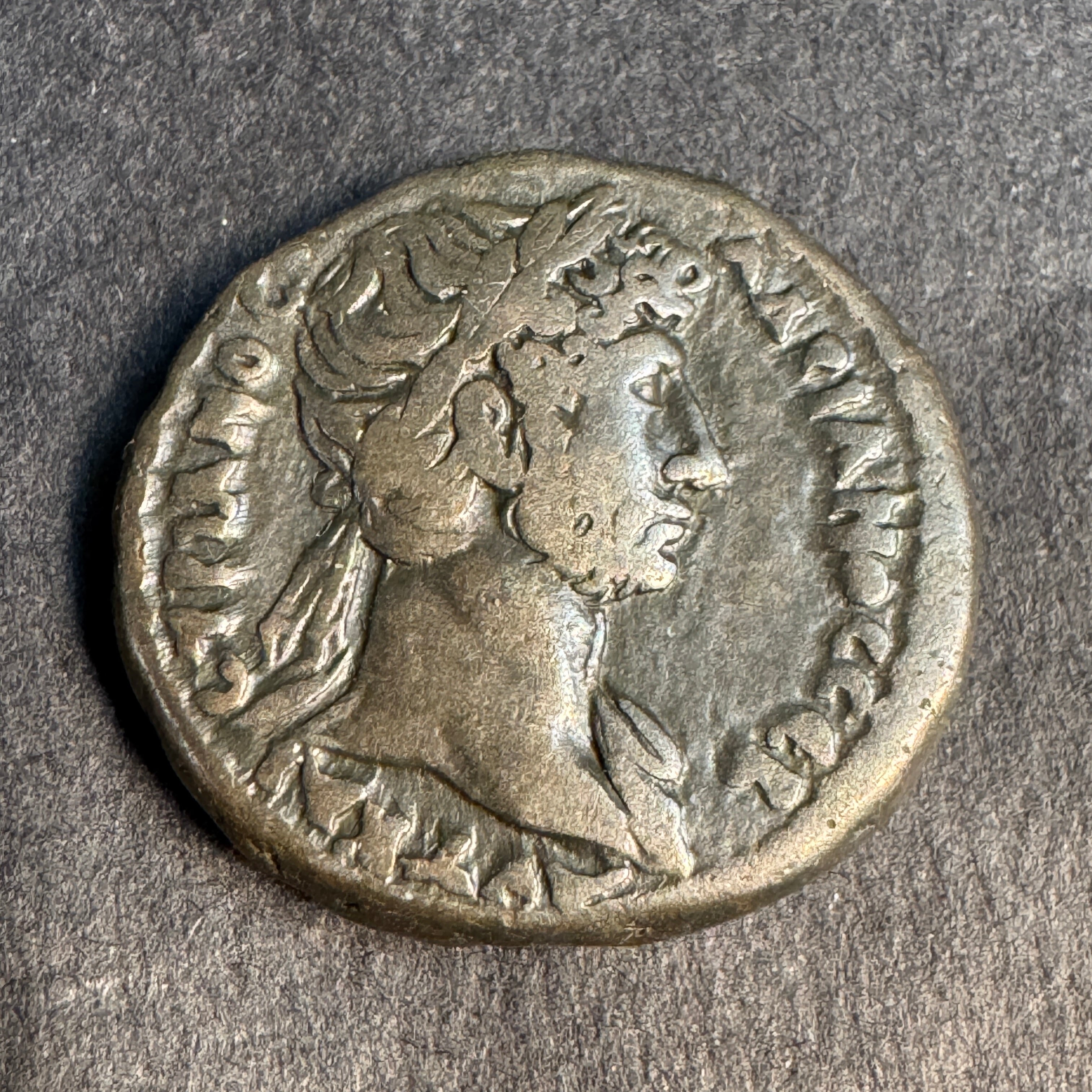 HADRIAN, Roman Egypt Tetradrachm, 117-118 AD Alexandria Mint, Rv: Eagle