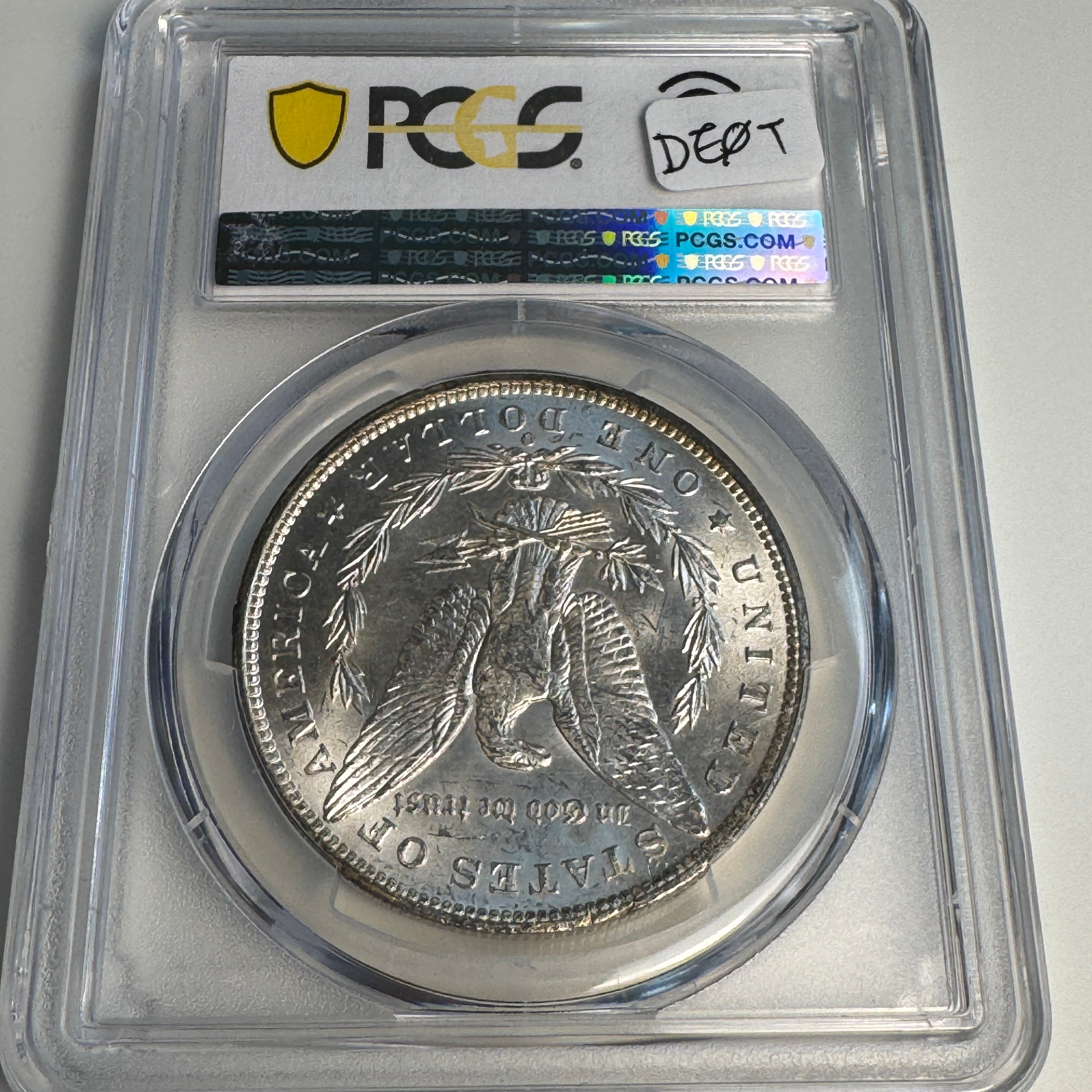 1887-O Morgan Silver Dollar, PCGS MS-63