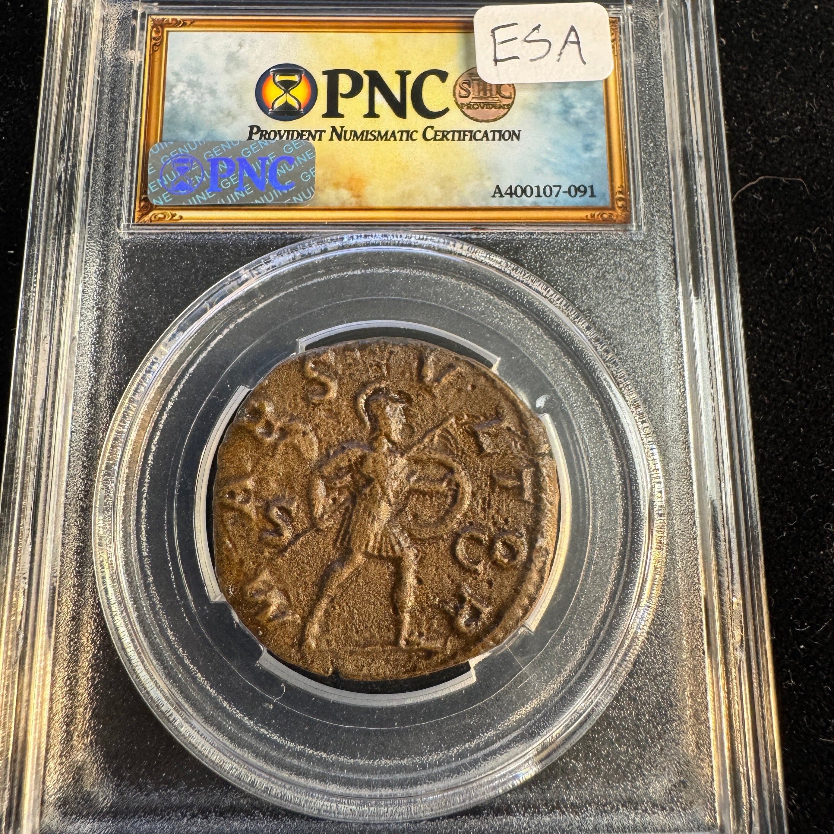 Severus Alexander (222-235 AD) Roman Empire AE Sestertius, Rx: Mars w/spear, RIC-635b, PNC Choice XF