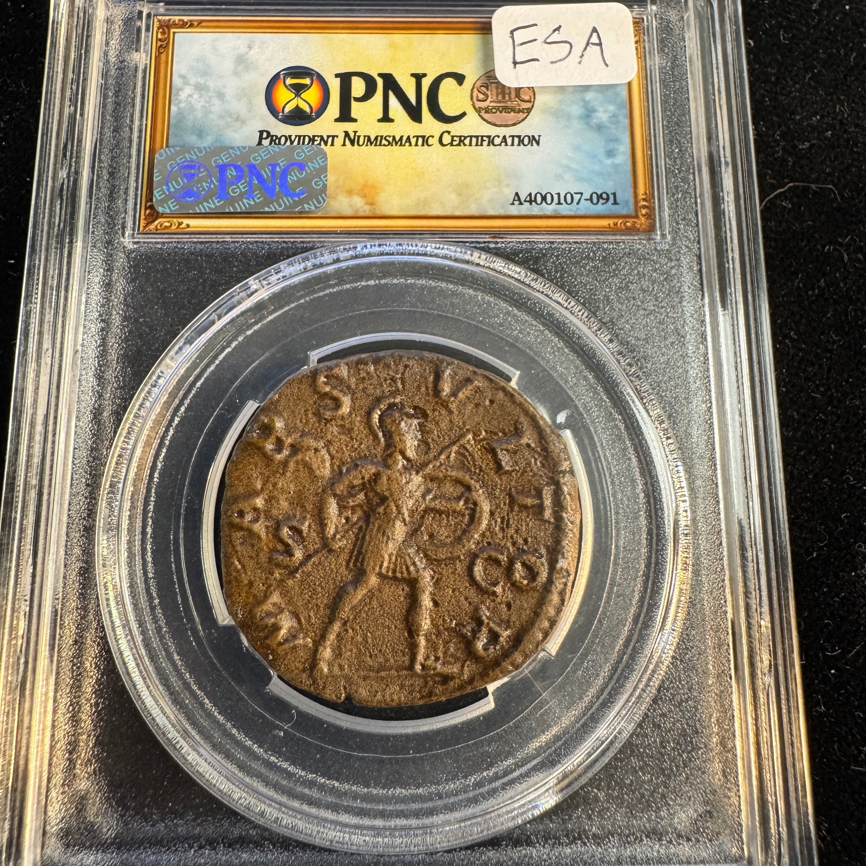 Severus Alexander (222-235 AD) Roman Empire AE Sestertius, Rx: Mars w/spear, RIC-635b, PNC Choice XF