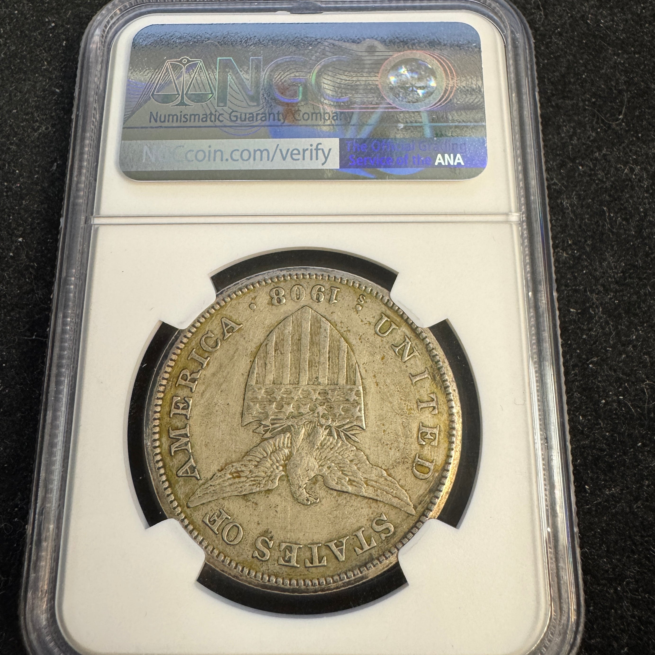 1908-S US Philippines AR Peso NGC Genuine - WWII Manila Bay Salvage 🇺🇸🇵🇭