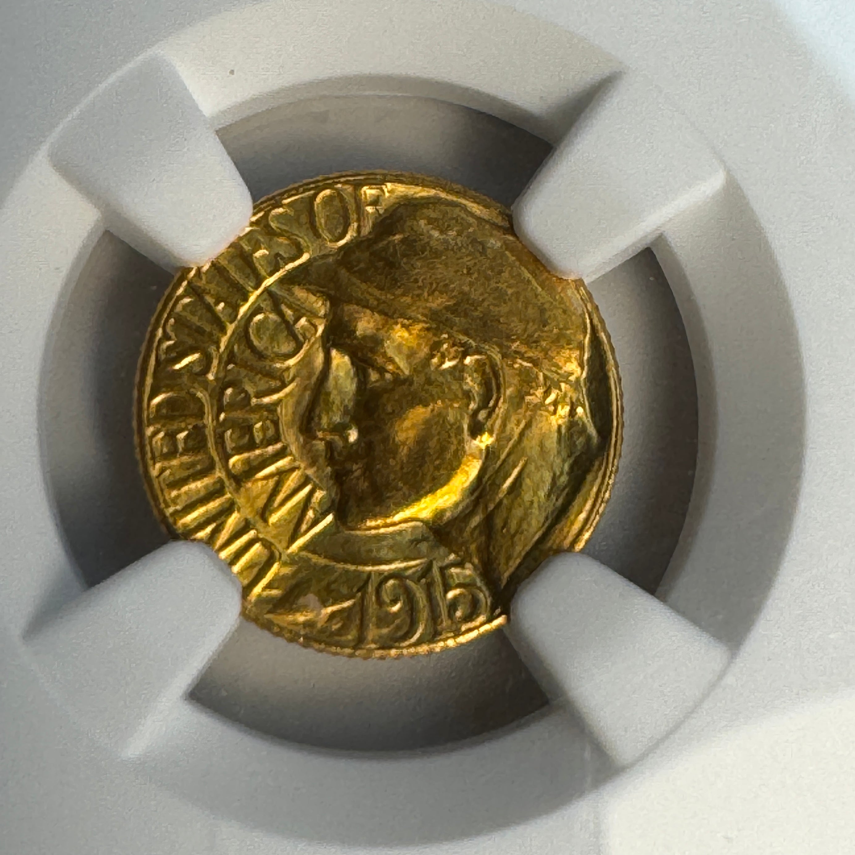 1915-S Panama-Pacific Expo $1 Gold Dollar, NGC MS-65