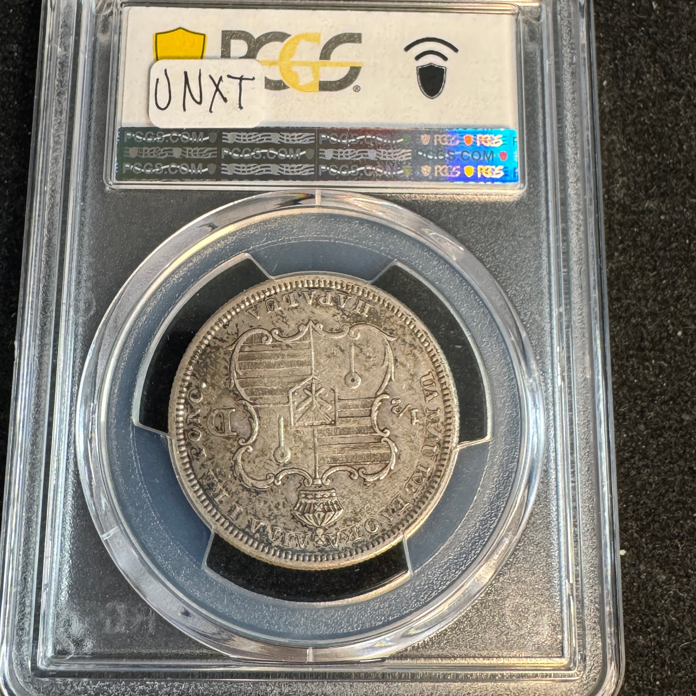 1883 Kingdom of Hawaii 50c 1/2 Dala, PCGS AU-50