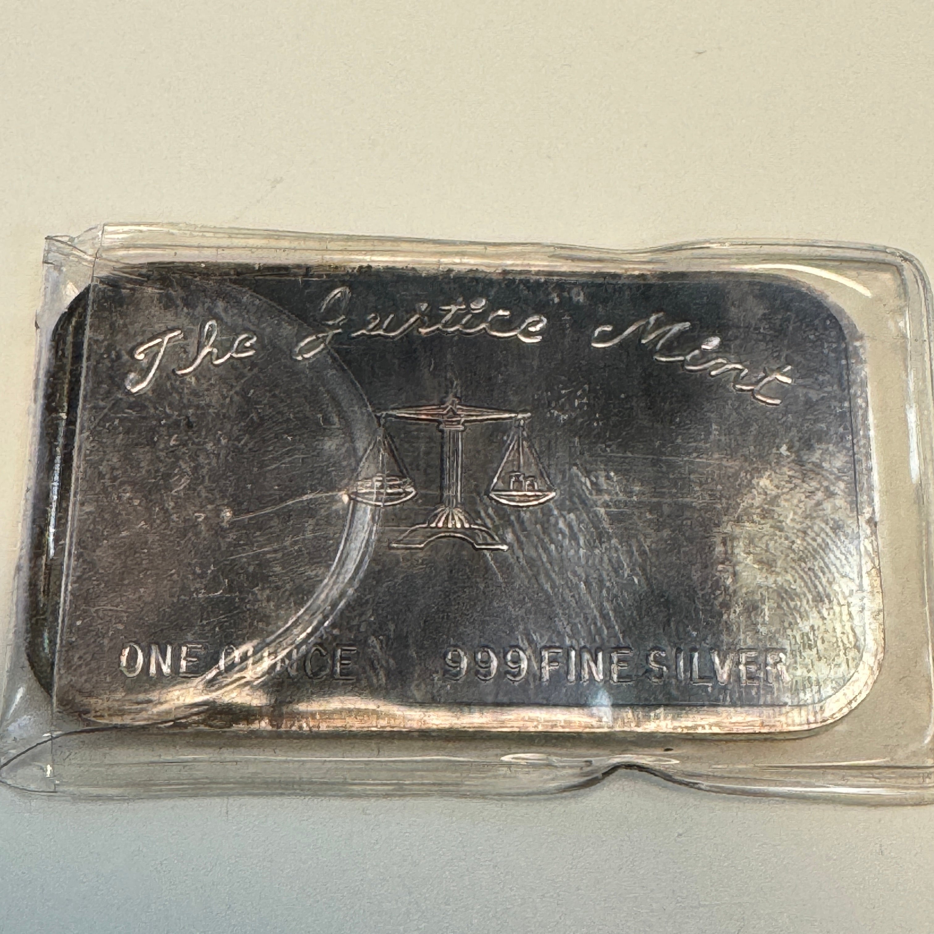 “PHASE 3 Price Controls Lifted” Justice Mint vintage 1970s inflation warning 1oz silver bar