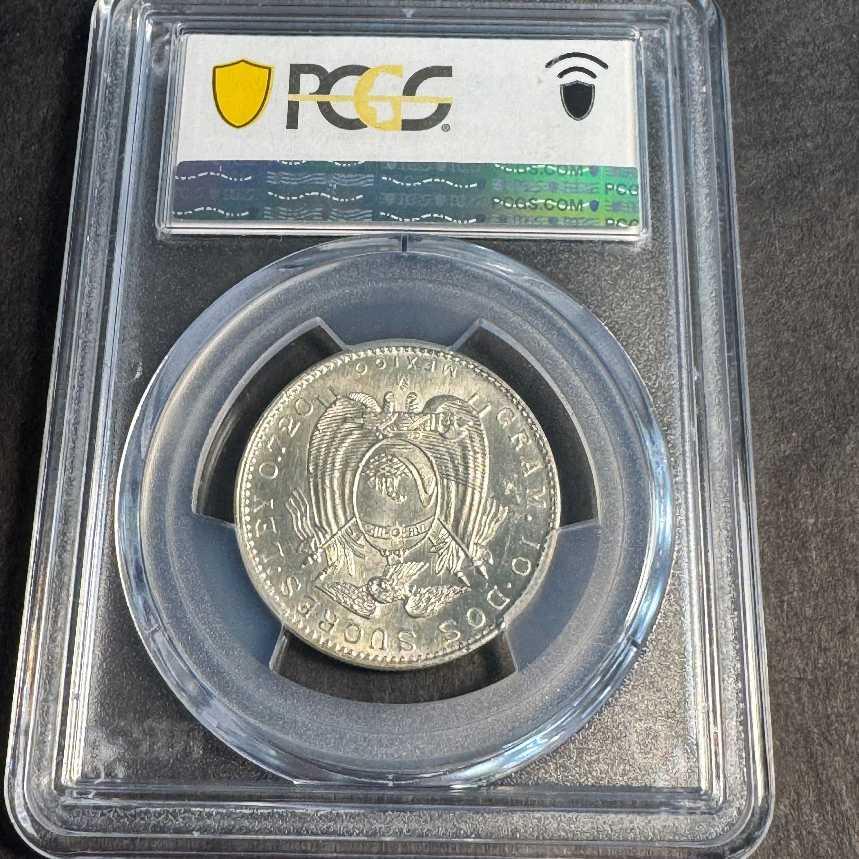 1944-Mo Ecuador 2 Sucres, PCGS MS-61 🇪🇨