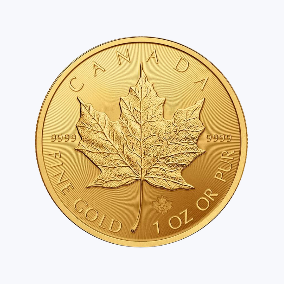 1 oz Gold Canadian Maple Leaf Coin