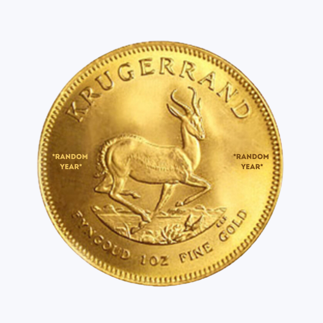 1 oz Gold South African Krugerrand Coin