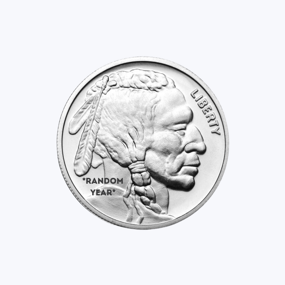 1 oz Silver Buffalo Round