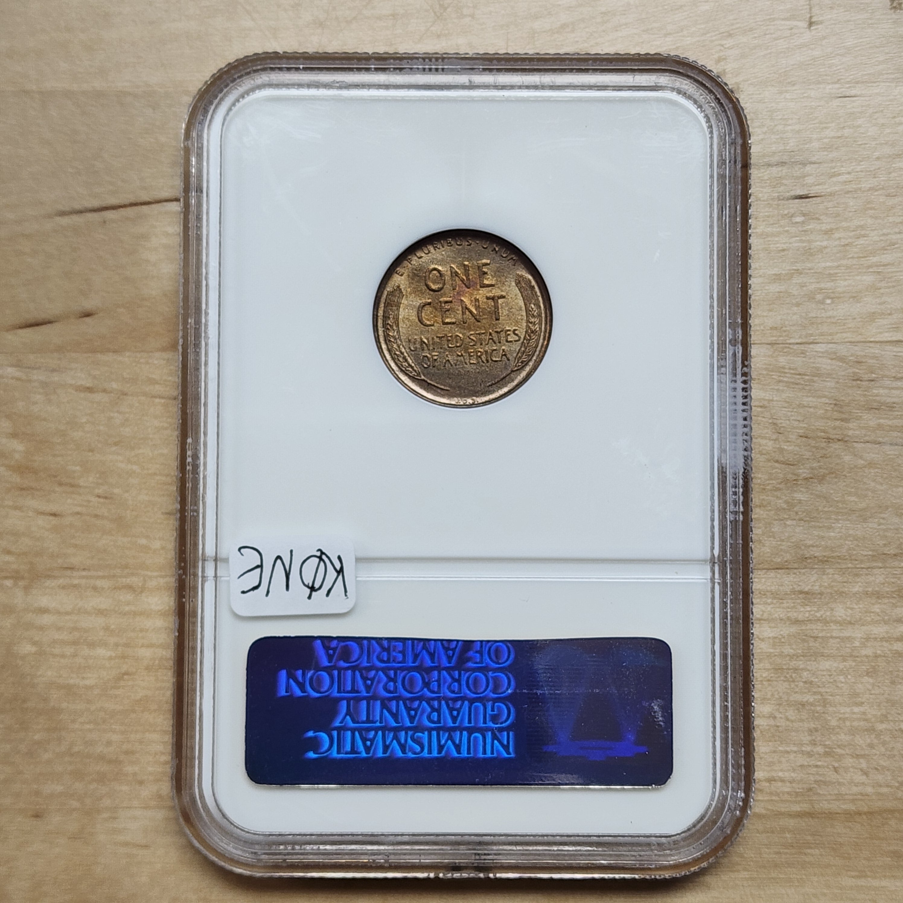 1909-S VDB 1C MS65RB NGC Beautiful Example - Key Date