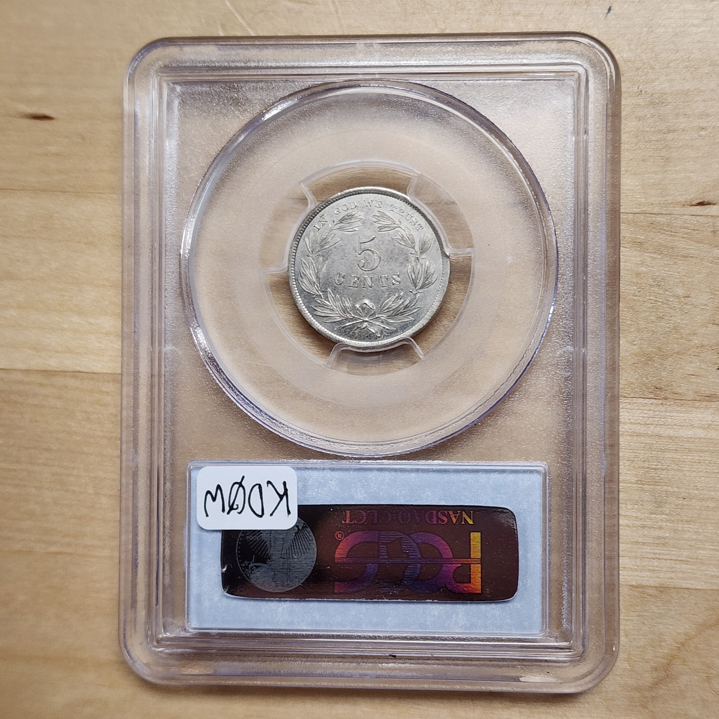 1866 J-461 5C PR64 PCGS Pattern George Washington 1 of 39 Known