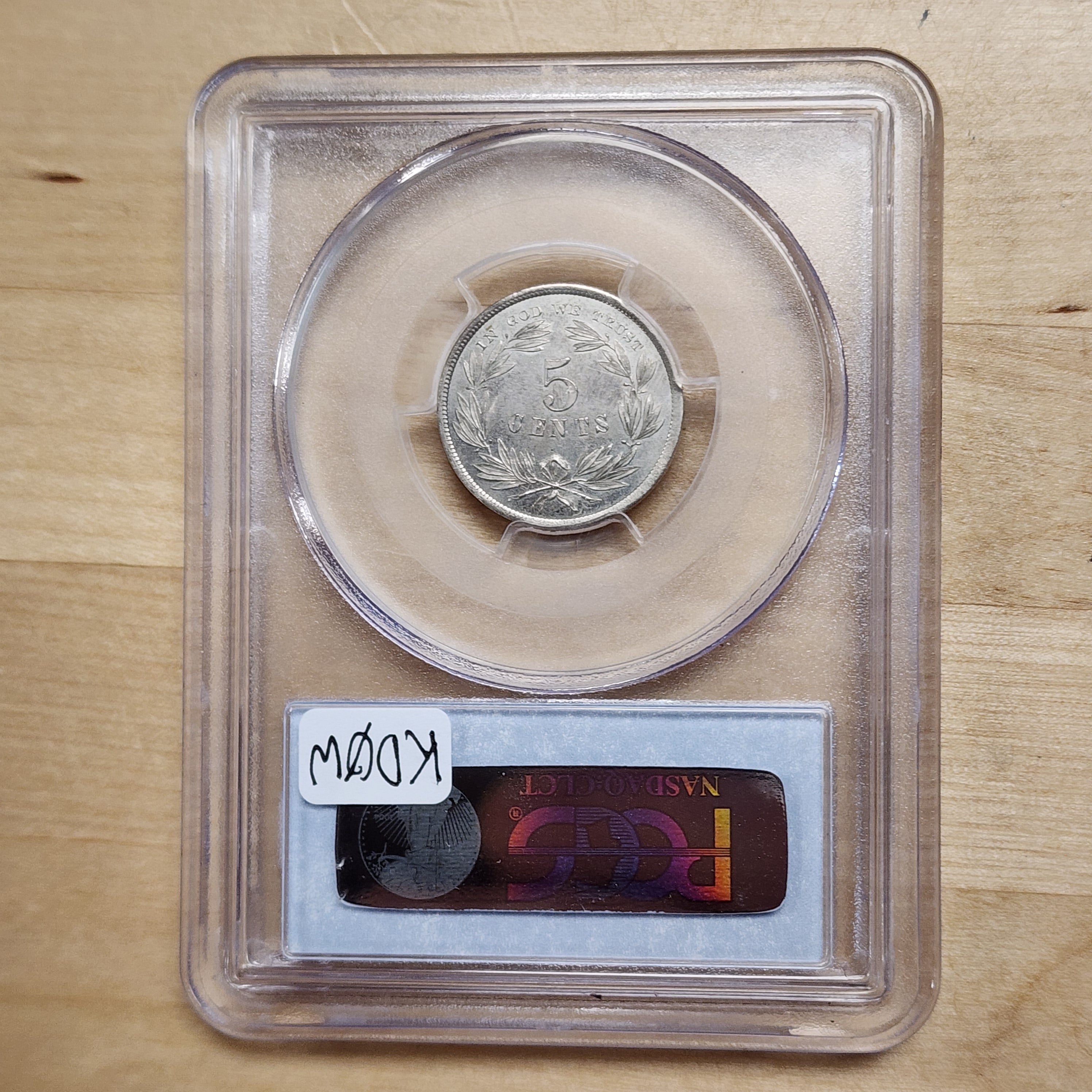 1866 J-461 5C PR64 PCGS Pattern George Washington 1 of 39 Known