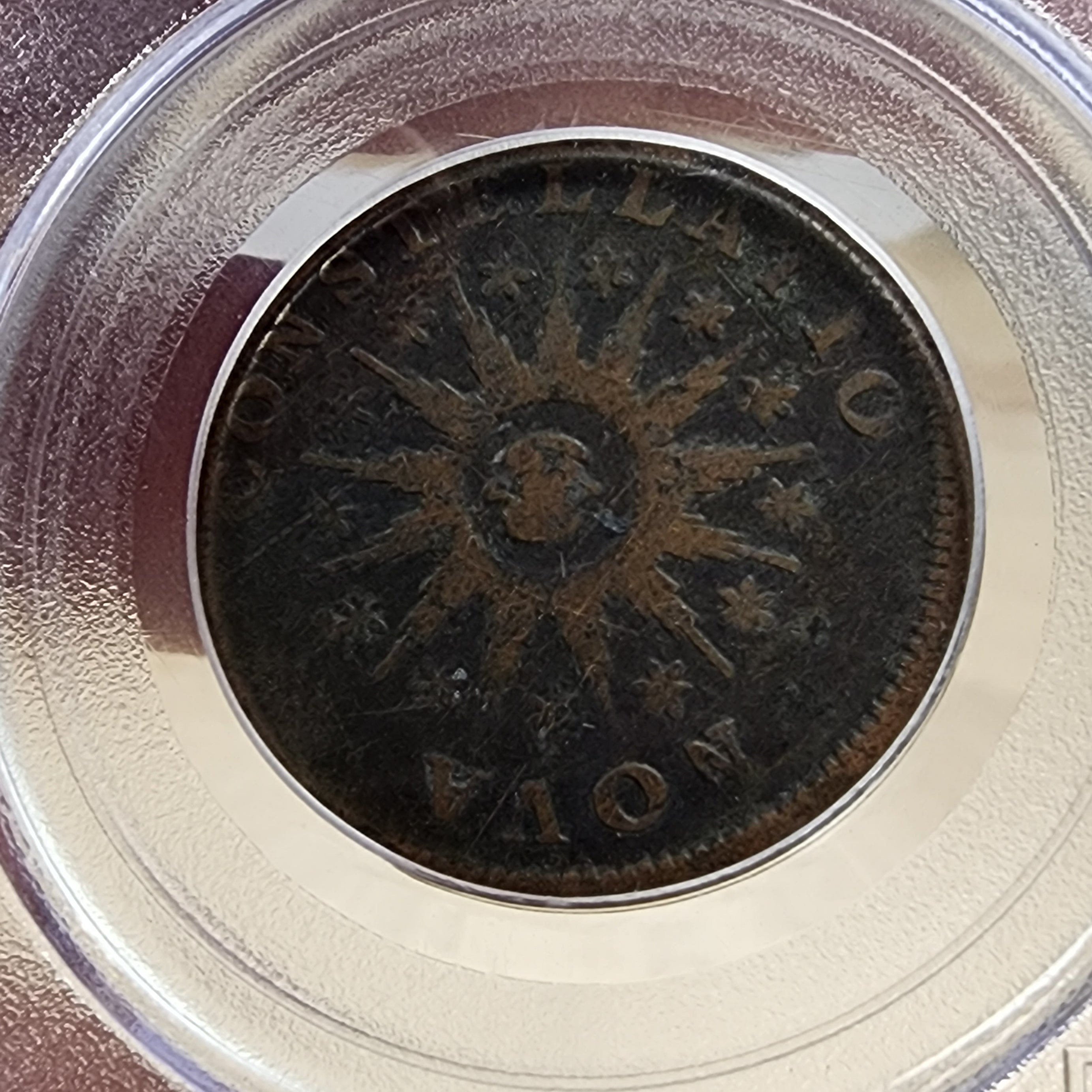 1785 Nova Constellatio Pointed Rays VF20 PCGS Colonial Coin