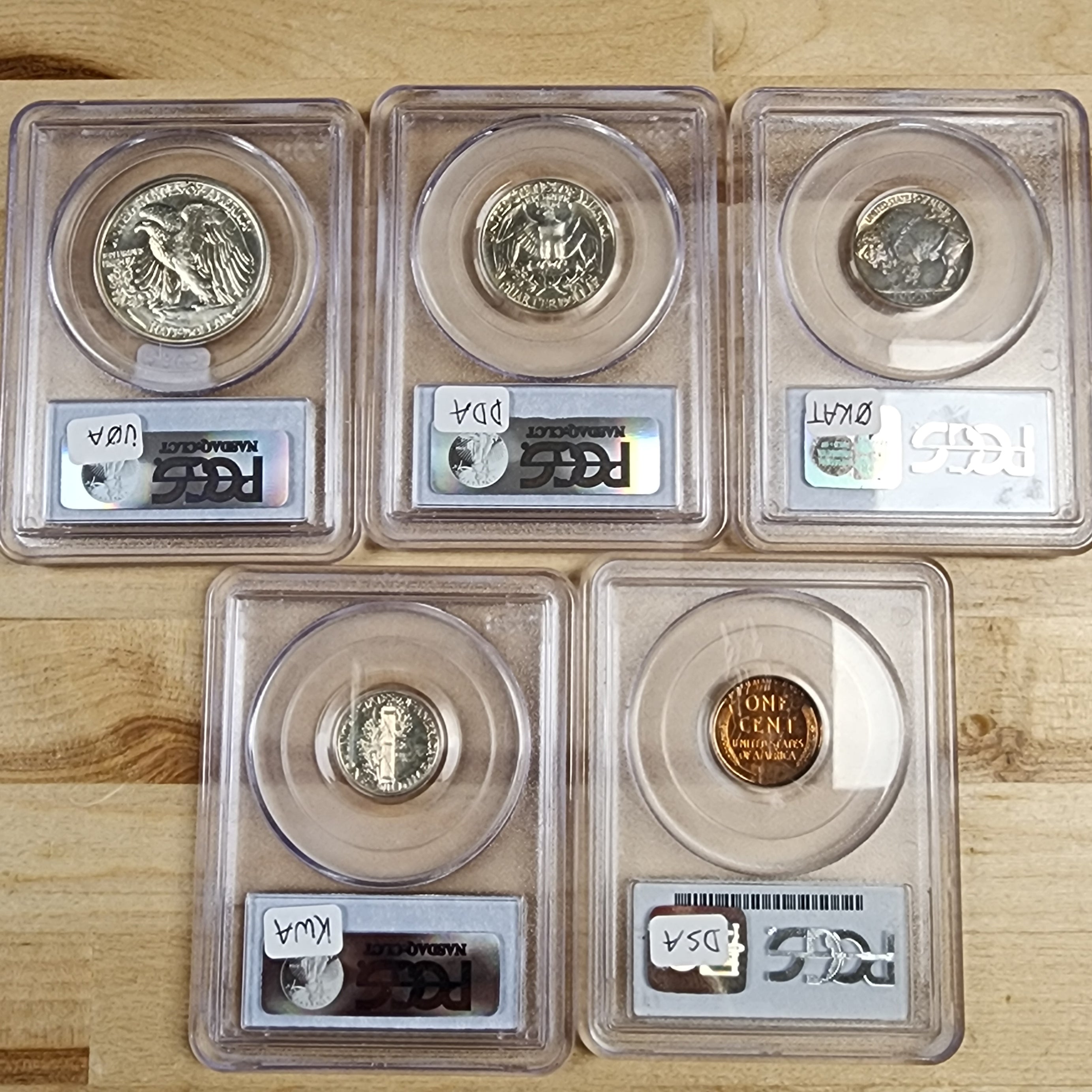 1937 Proof Set PCGS Graded