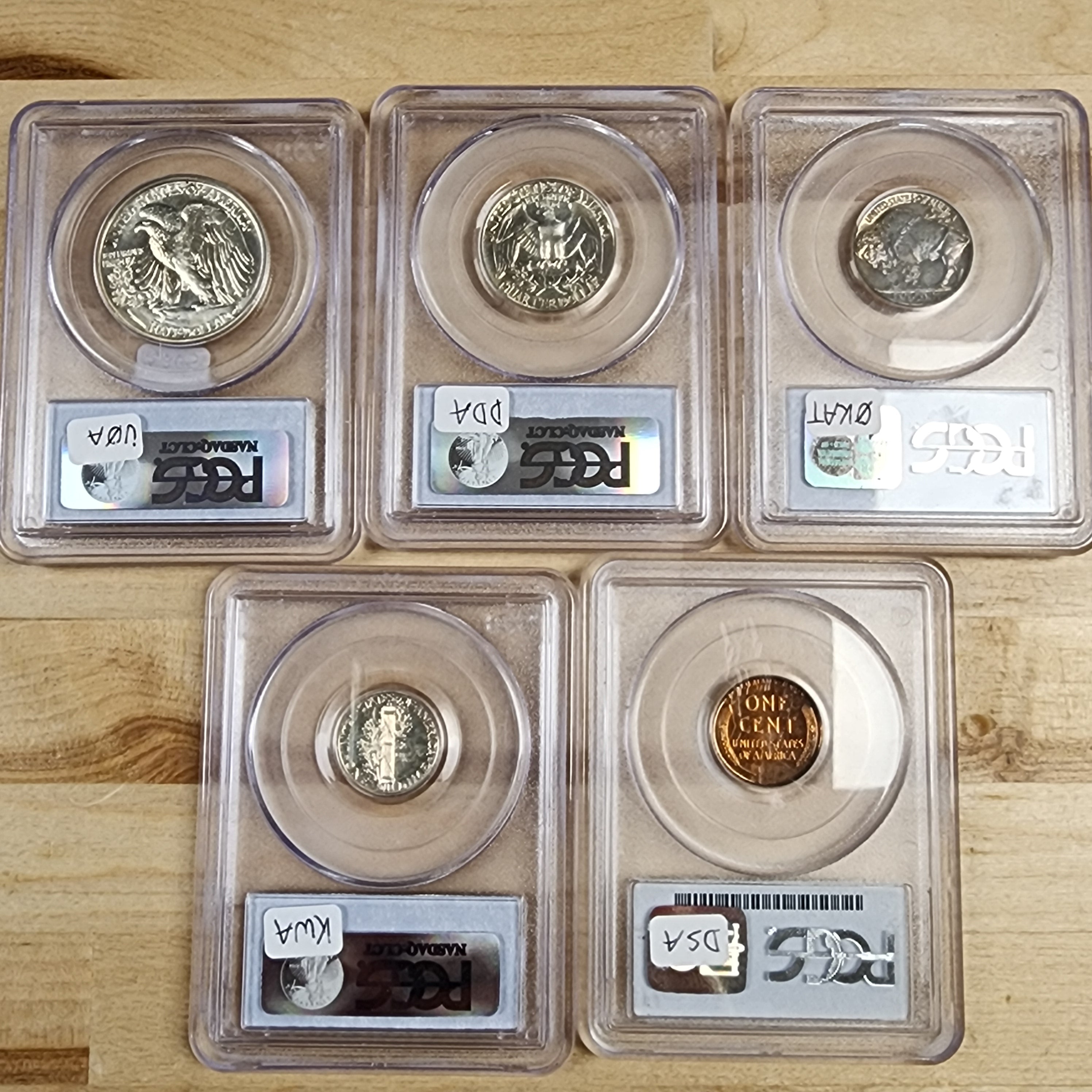 1937 Proof Set PCGS Graded