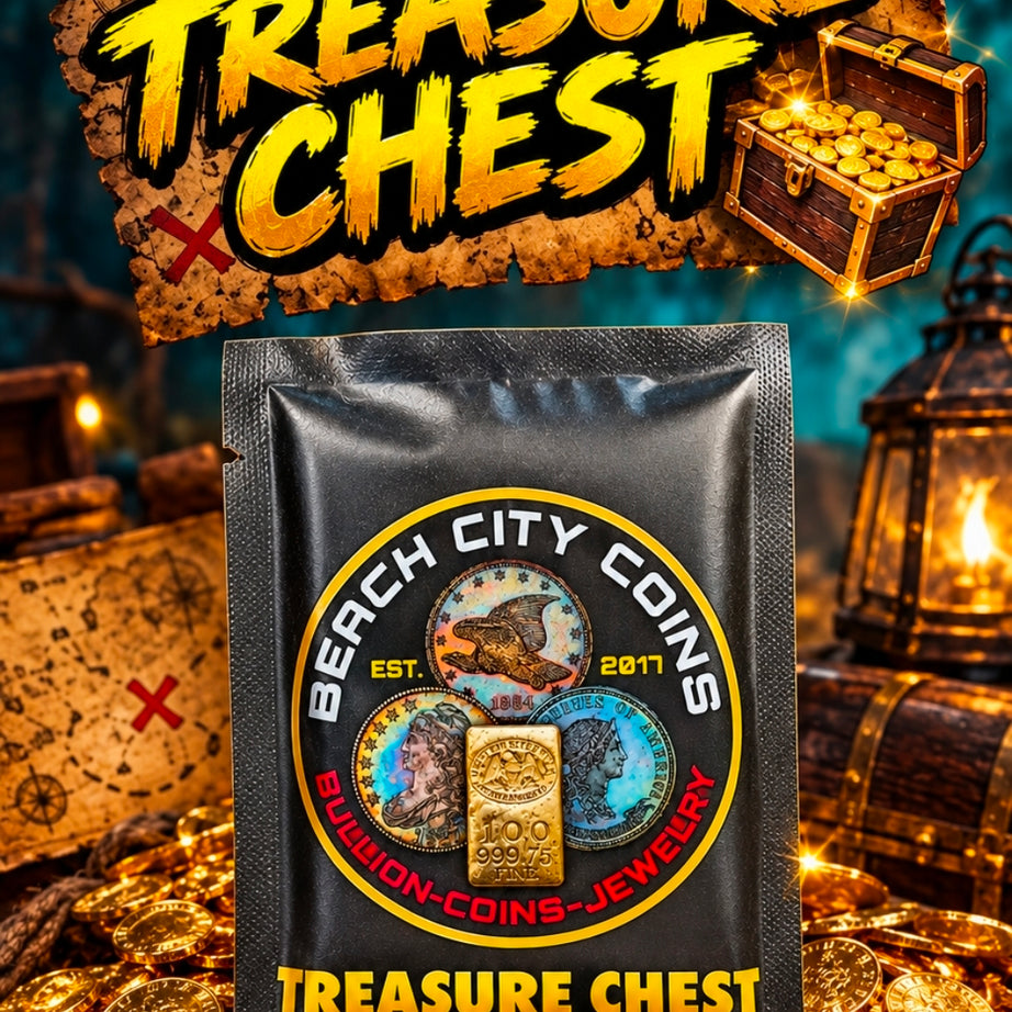 Beach City Coins Treasure Chest Coin Pack