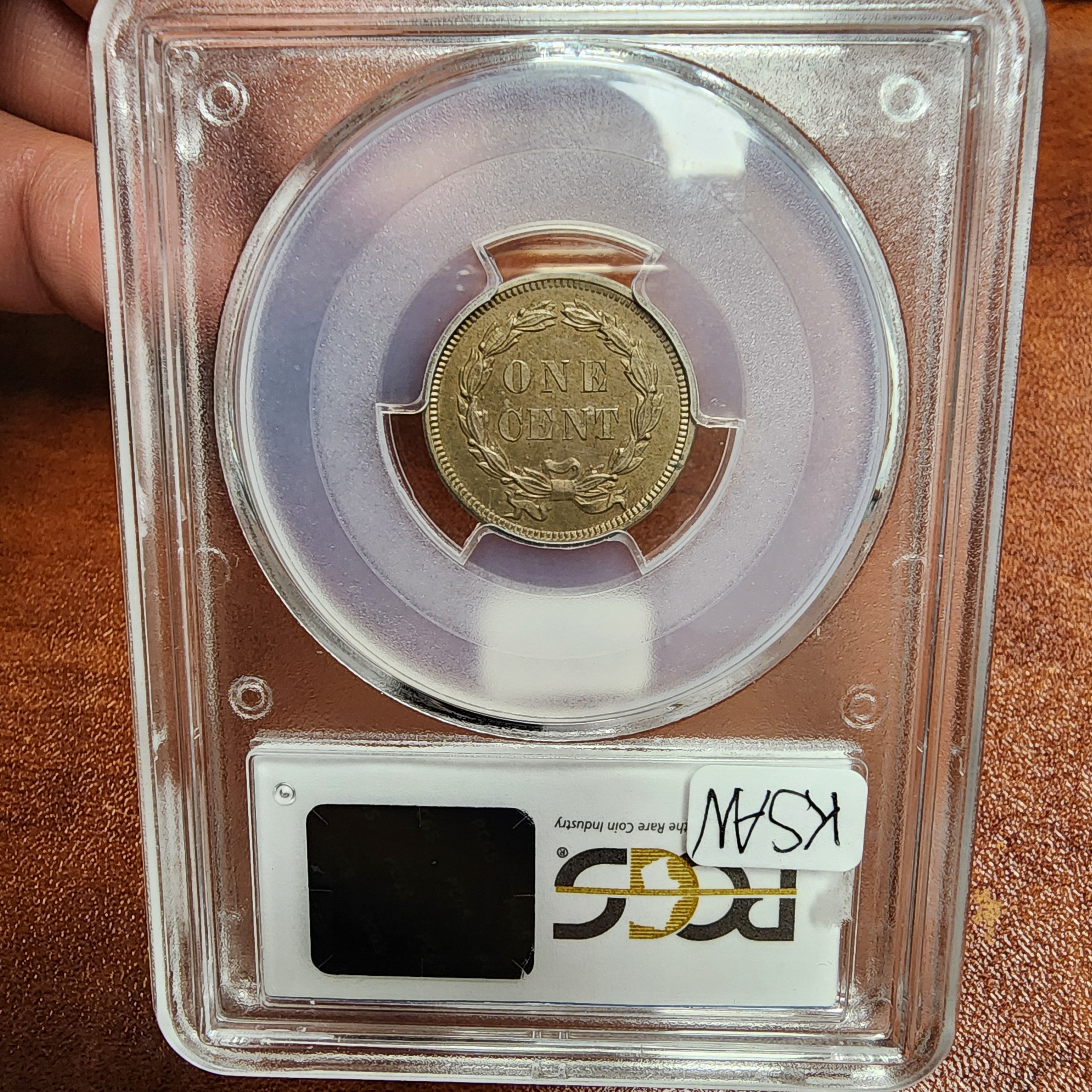 1858 1C J-202 Flying Eagle Pattern PCGS 1 Of 67 Known