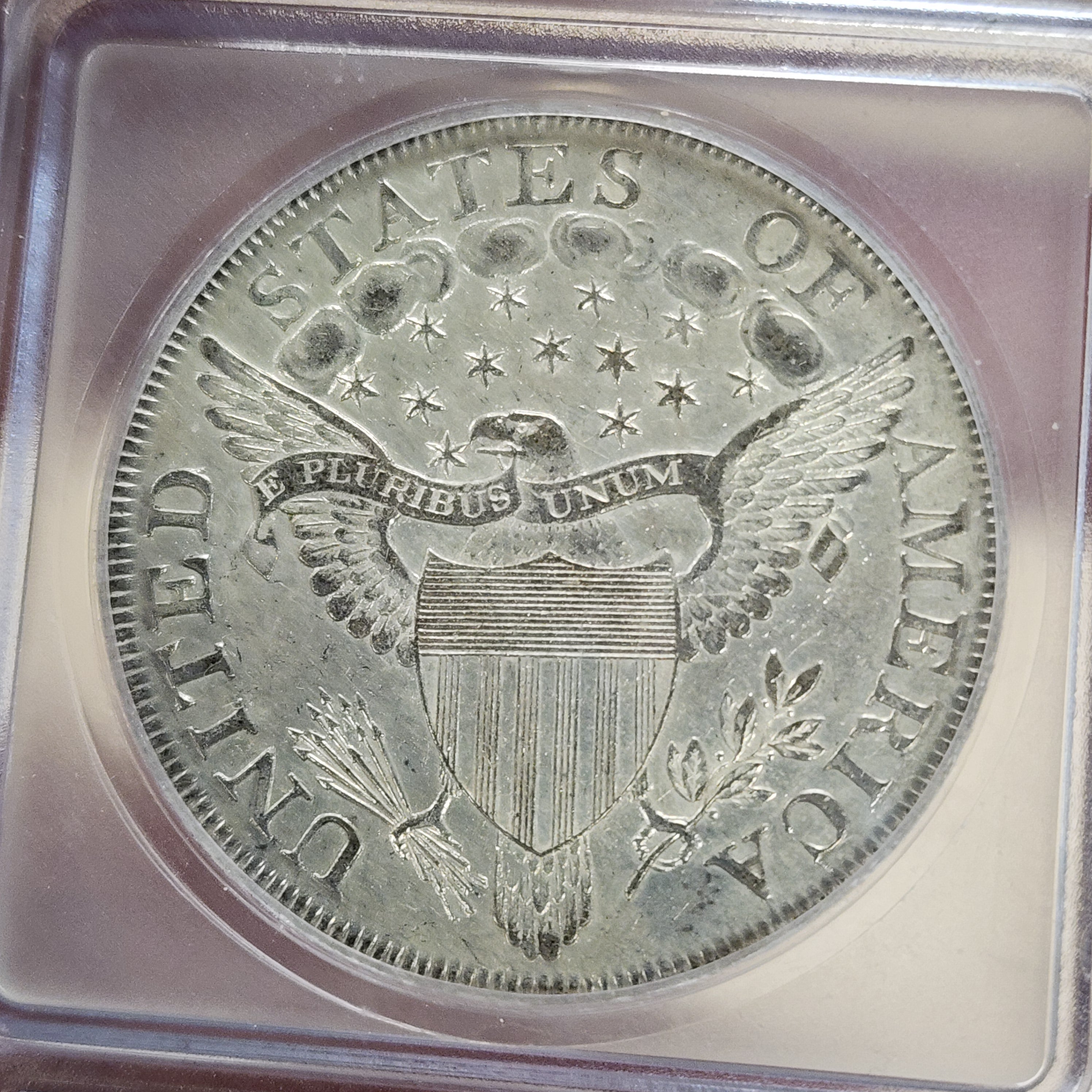 1802/1 Draped Bust Dollar $1 Wide Date B-3 BB-234 AU58 ICG Beautiful Piece!