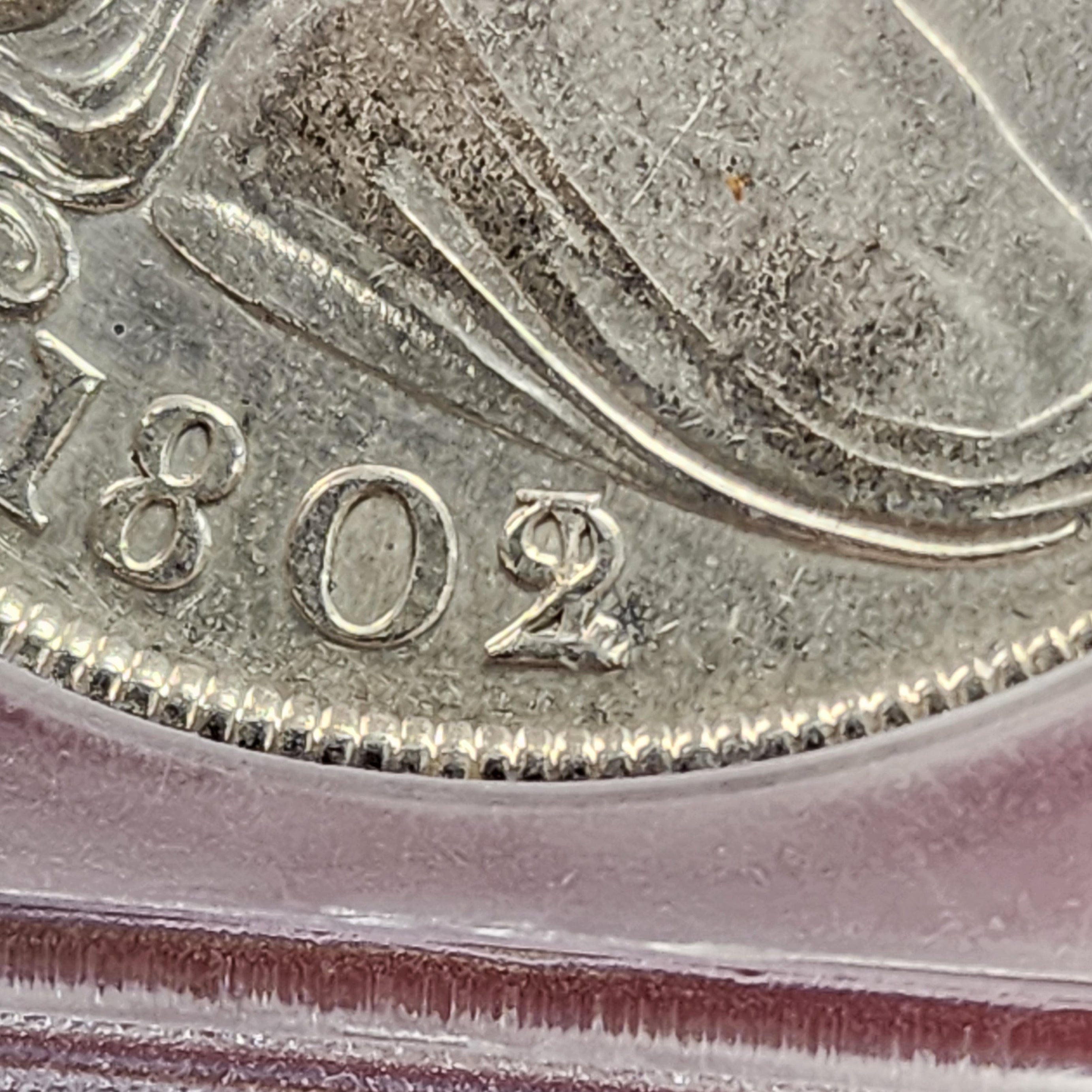 1802/1 Draped Bust Dollar $1 Wide Date B-3 BB-234 AU58 ICG Beautiful Piece!