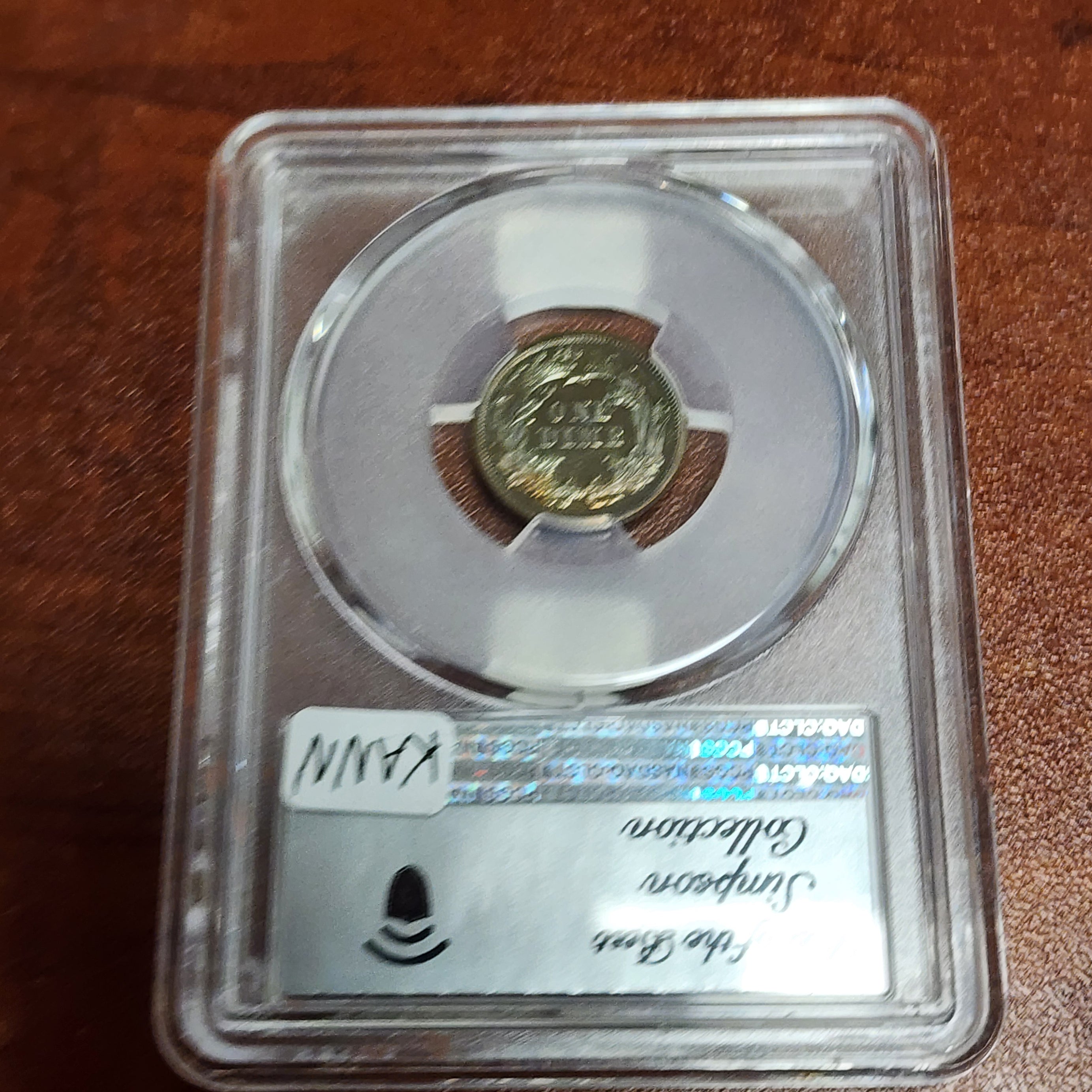 1870 10C PR65+BN CAC J-873 Pattern Seated Dime Simpson Pedigree