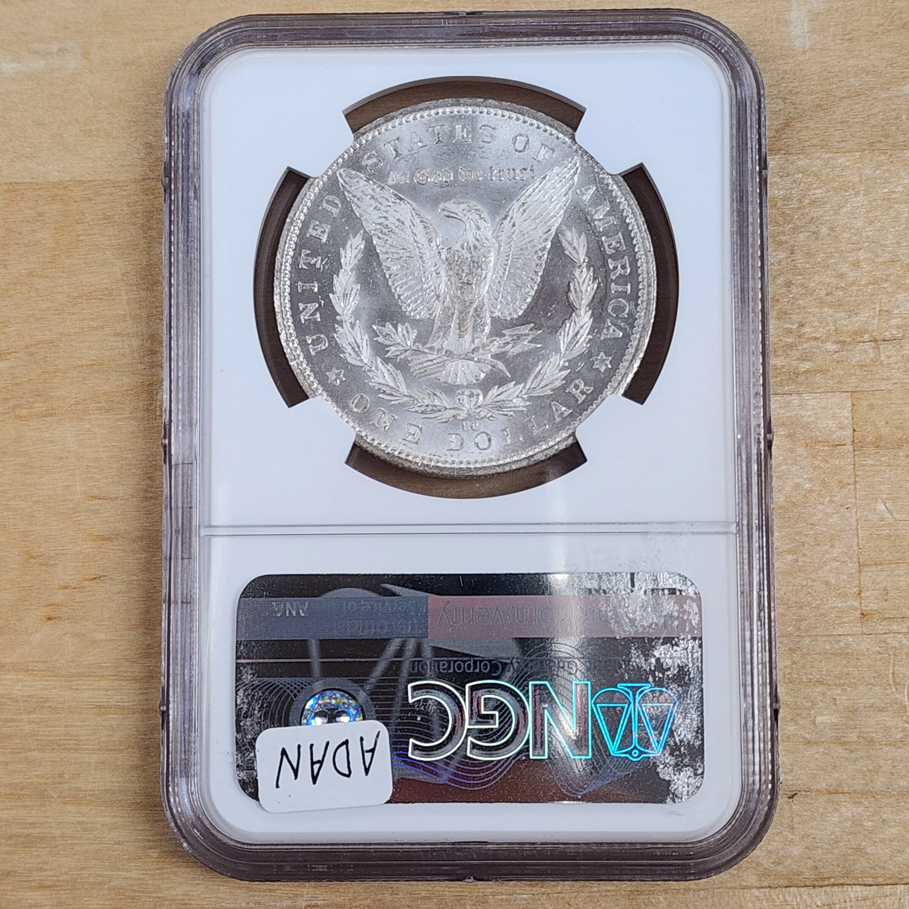 1893-CC $1 MS60 NGC