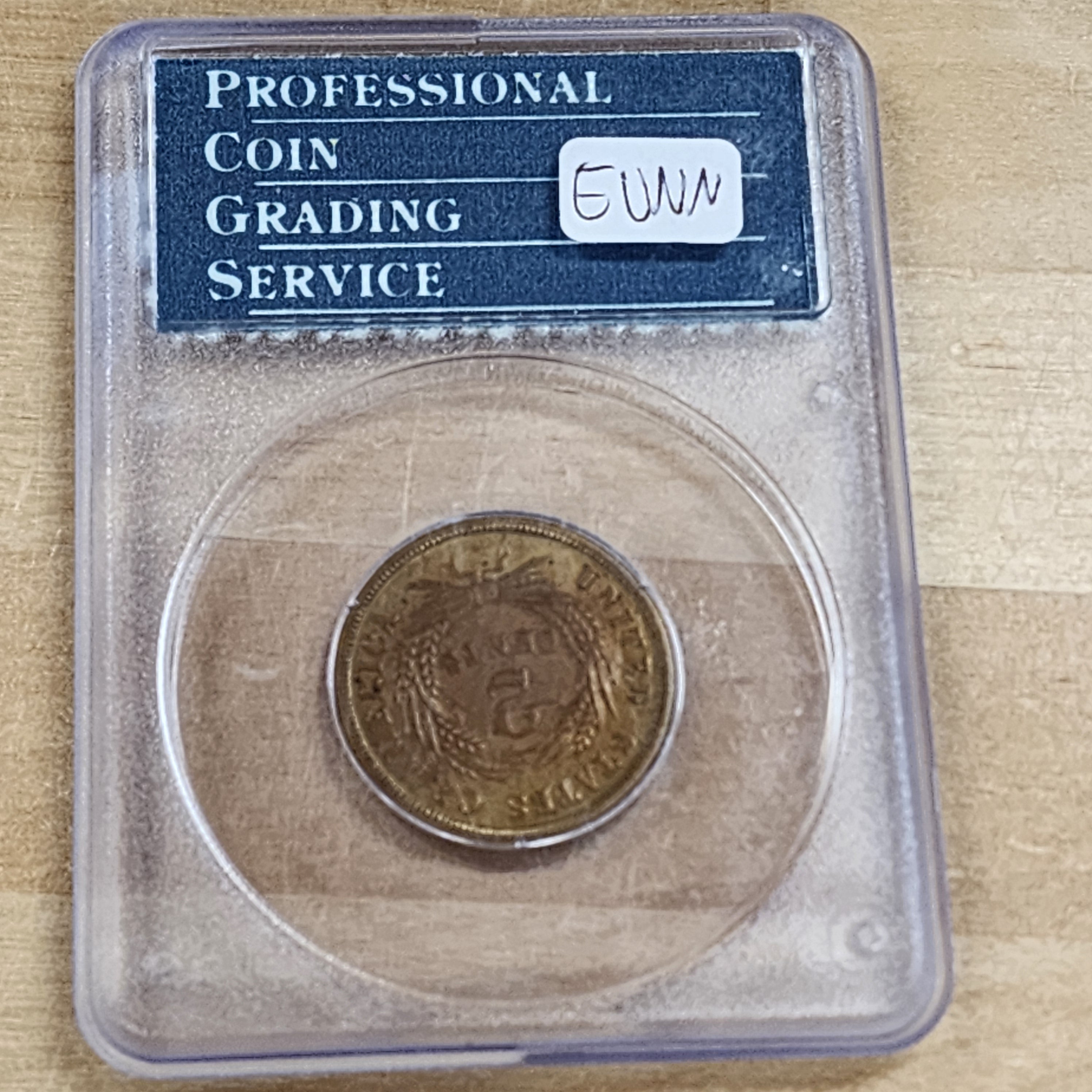 1869 2C PR65RB PCGS Rattler Toned